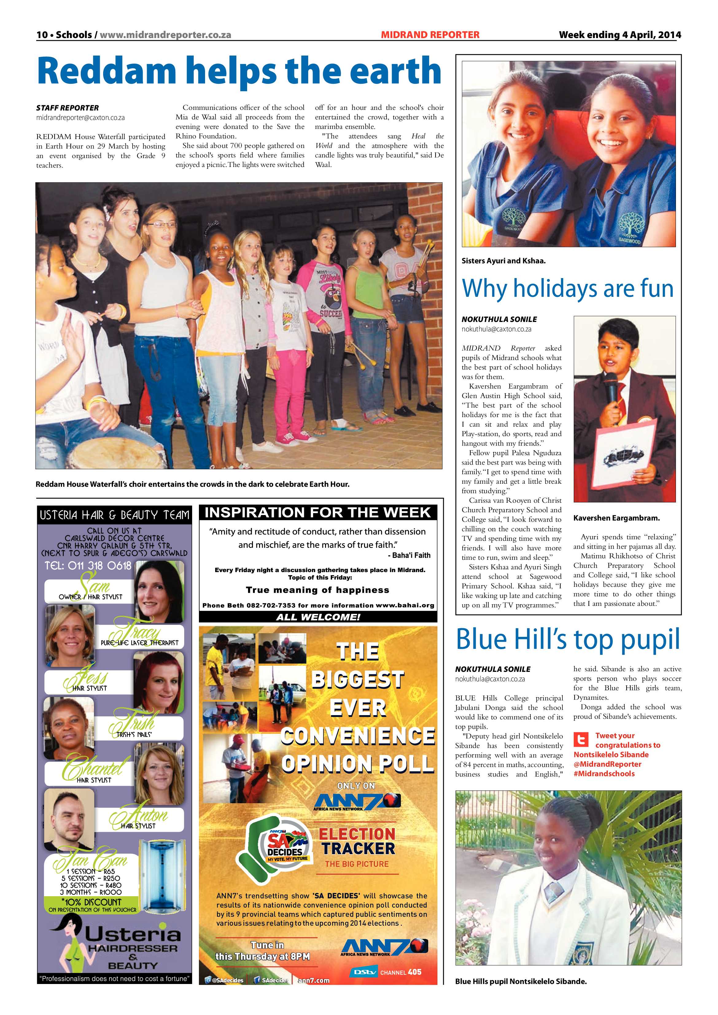 Midrand Reporter 04 April 2014 page 10