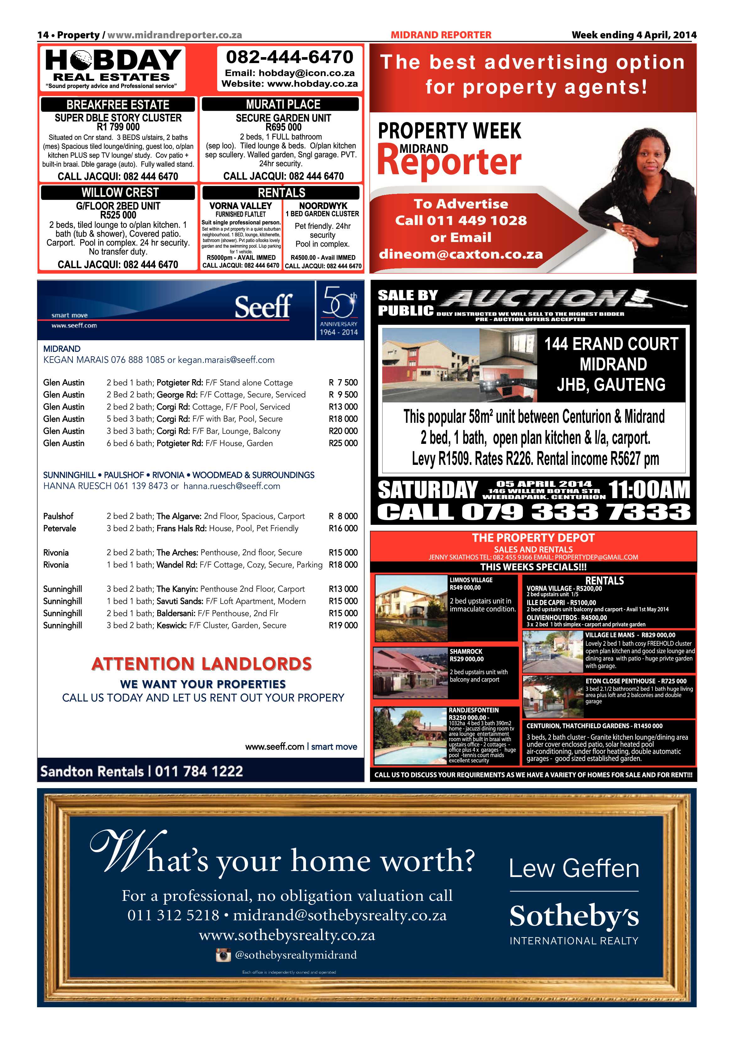 Midrand Reporter 04 April 2014 page 14