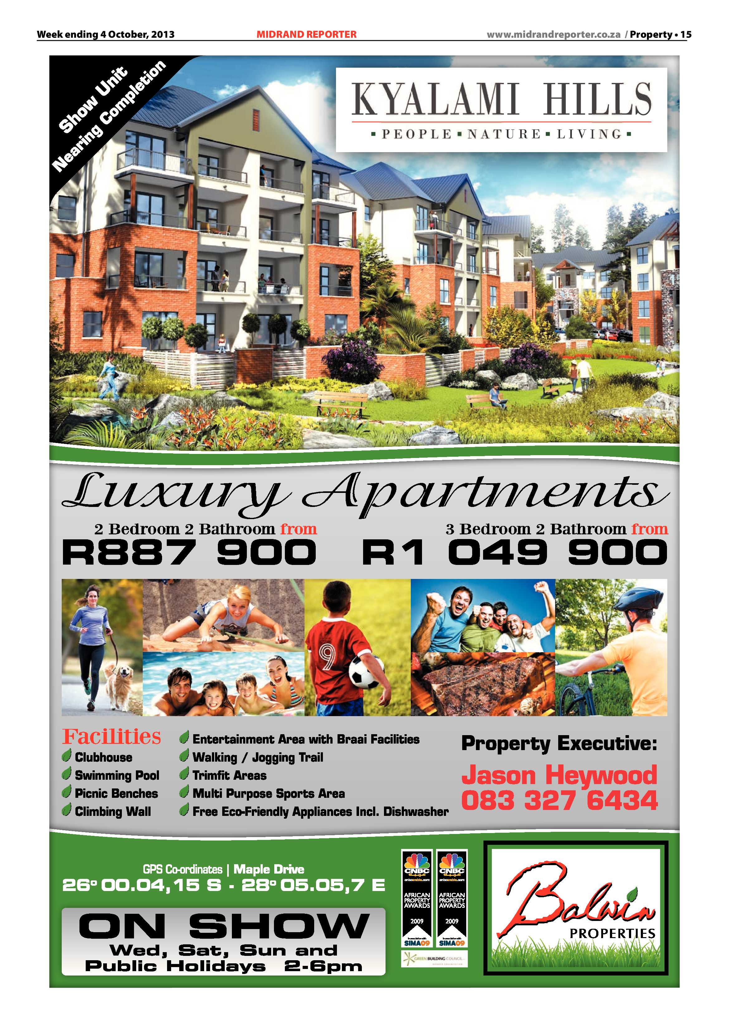 Midrand Reporter 04 October 2013 page 15