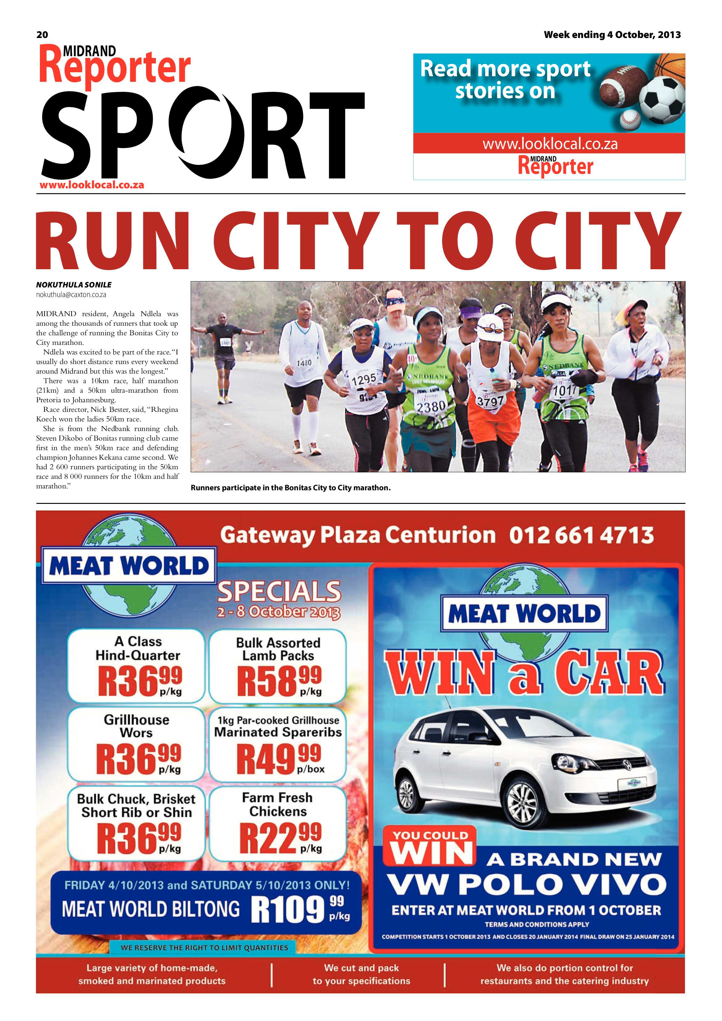 Midrand Reporter 04 October 2013 page 20