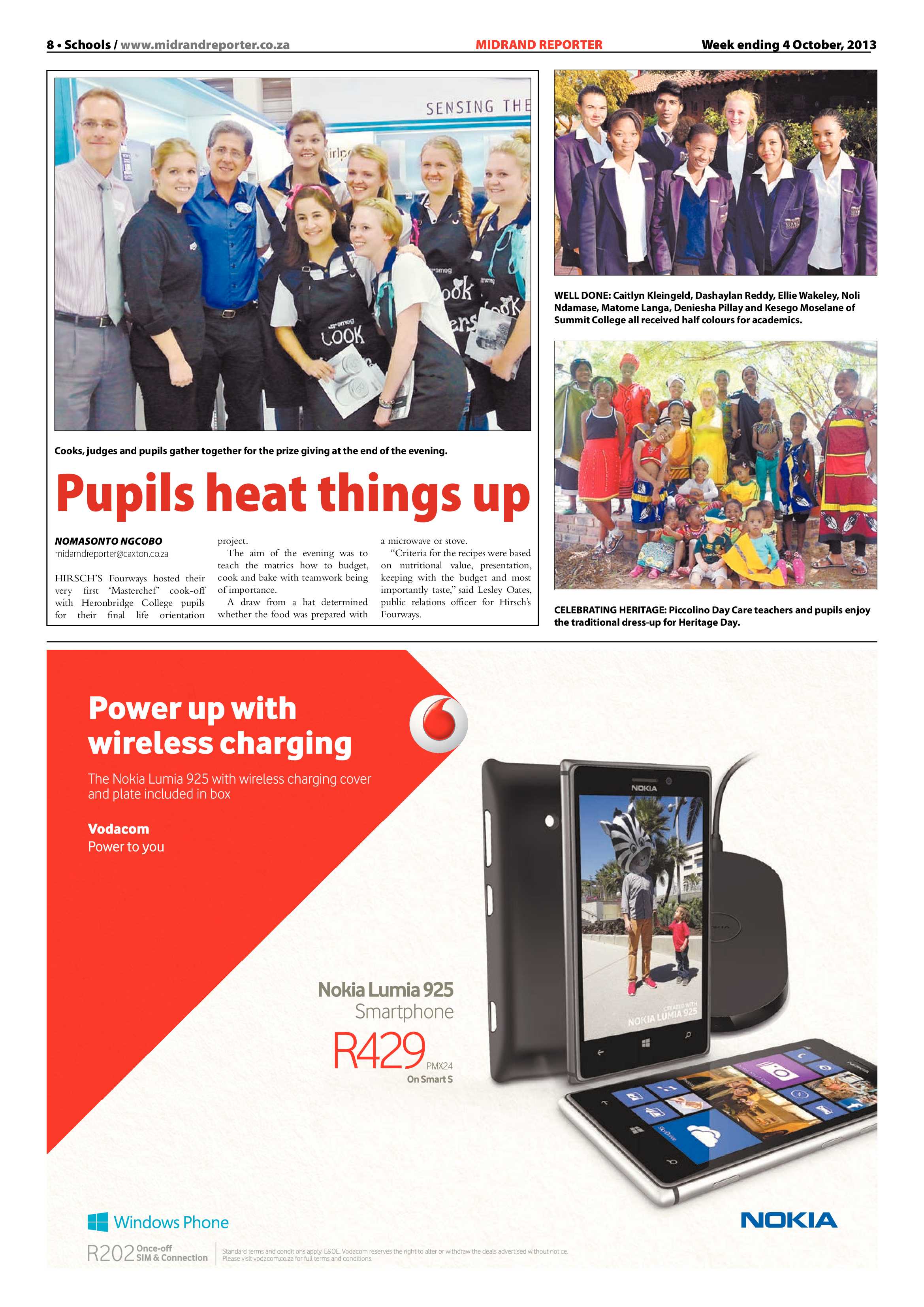 Midrand Reporter 04 October 2013 page 8
