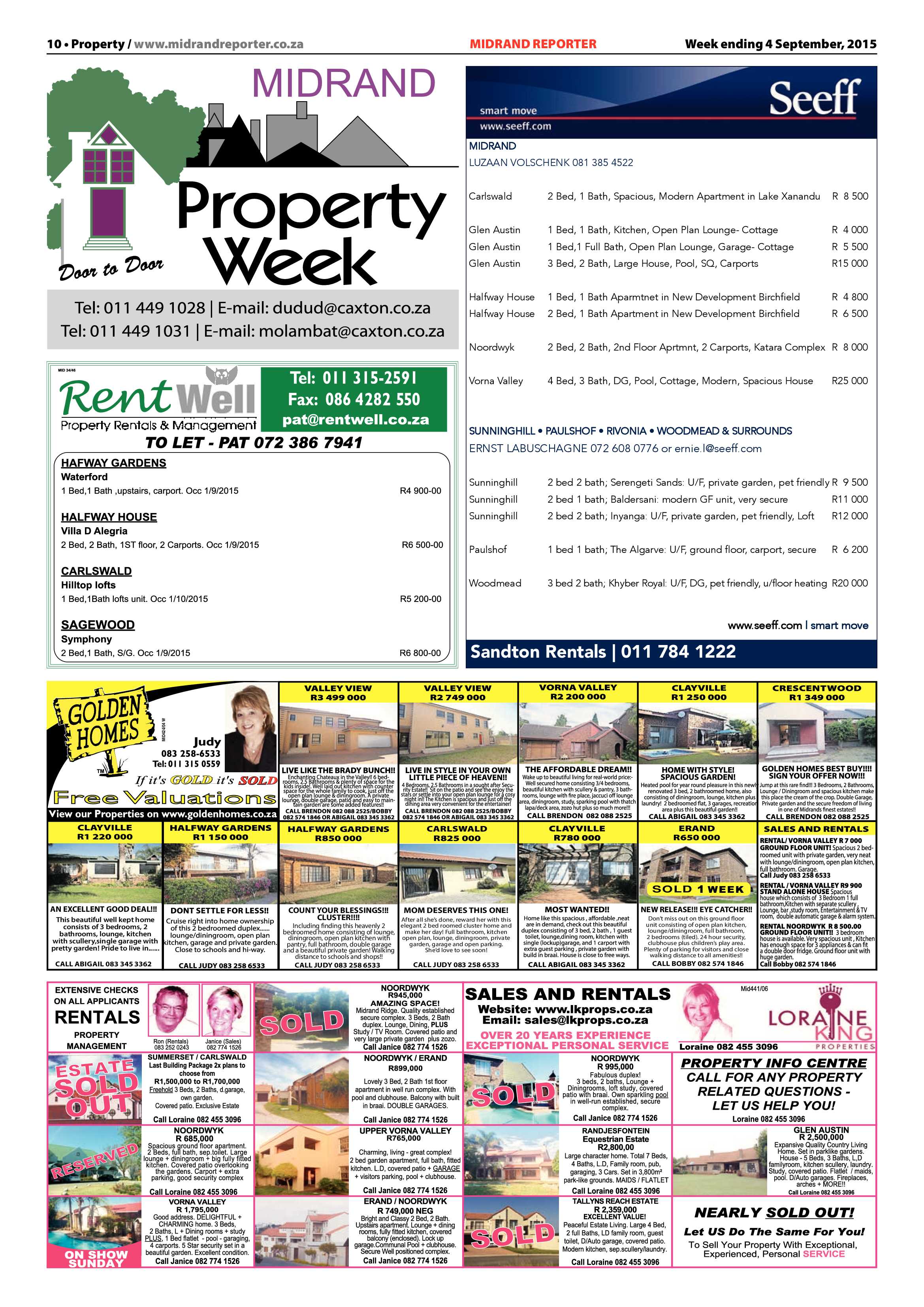 Midrand Reporter 04 September 2015 page 10