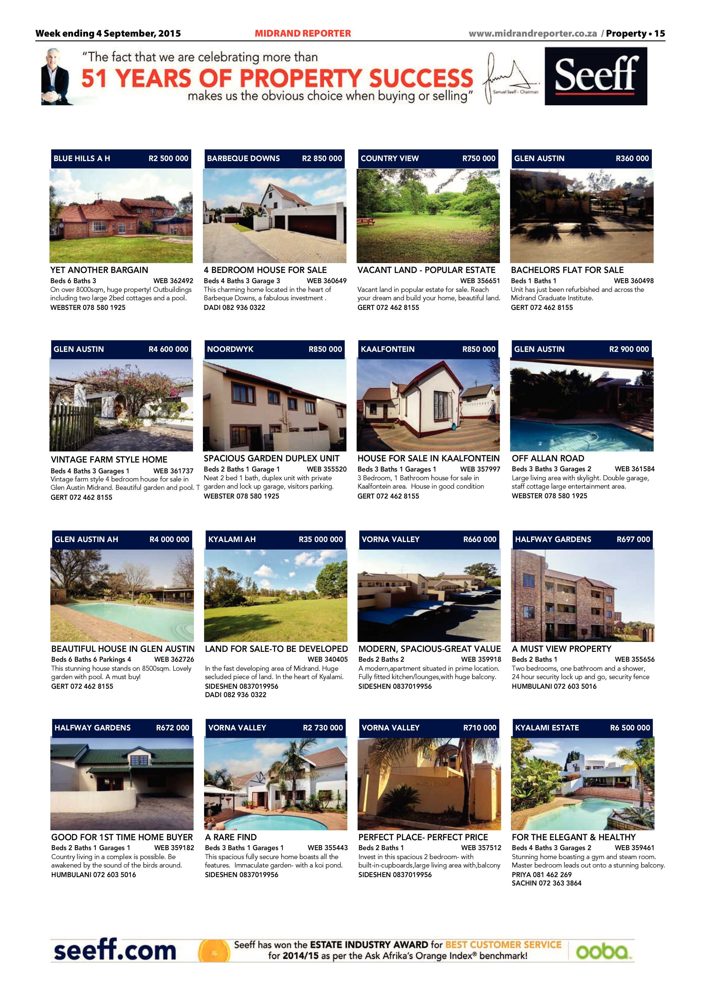 Midrand Reporter 04 September 2015 page 15