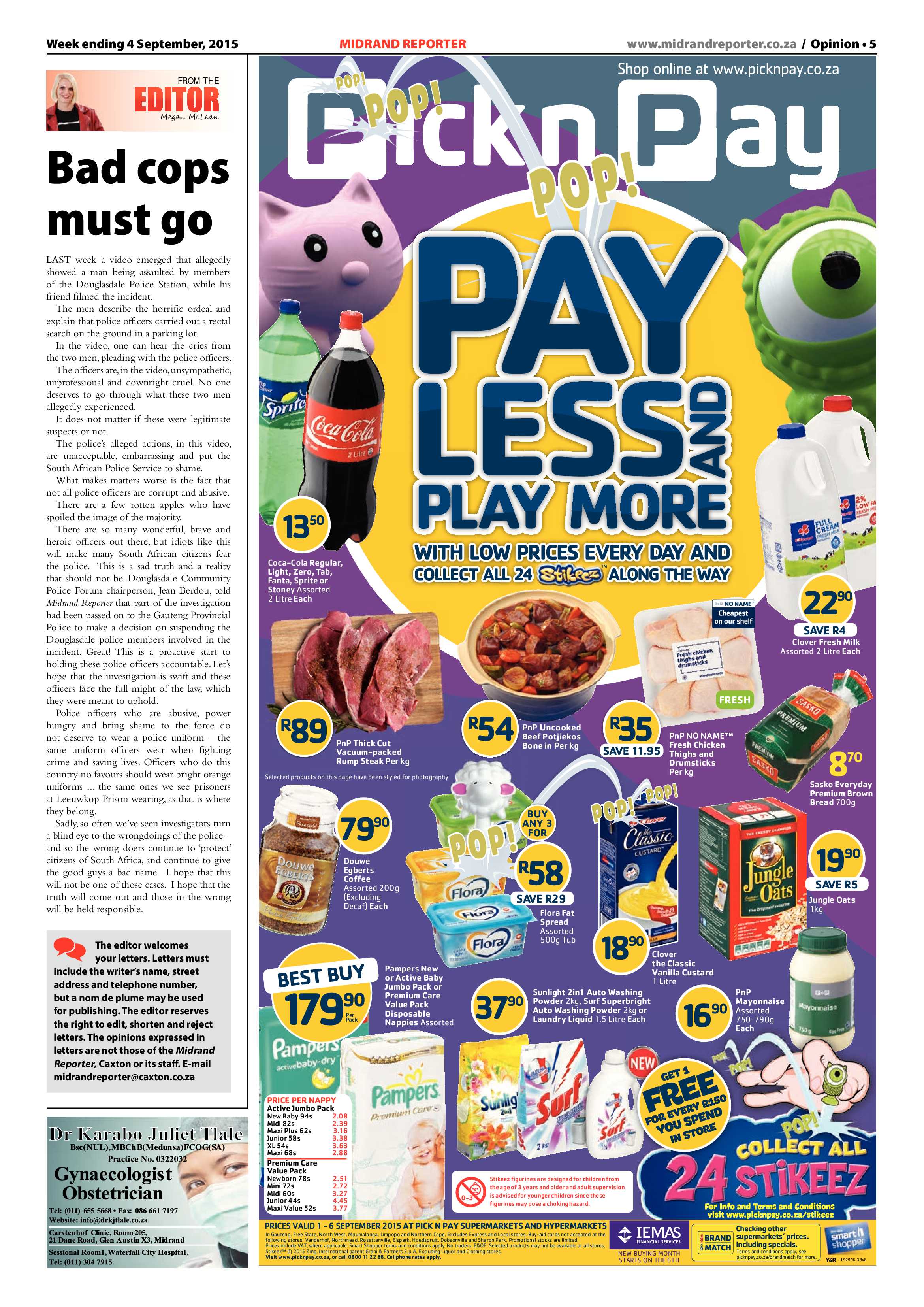 Midrand Reporter 04 September 2015 page 5