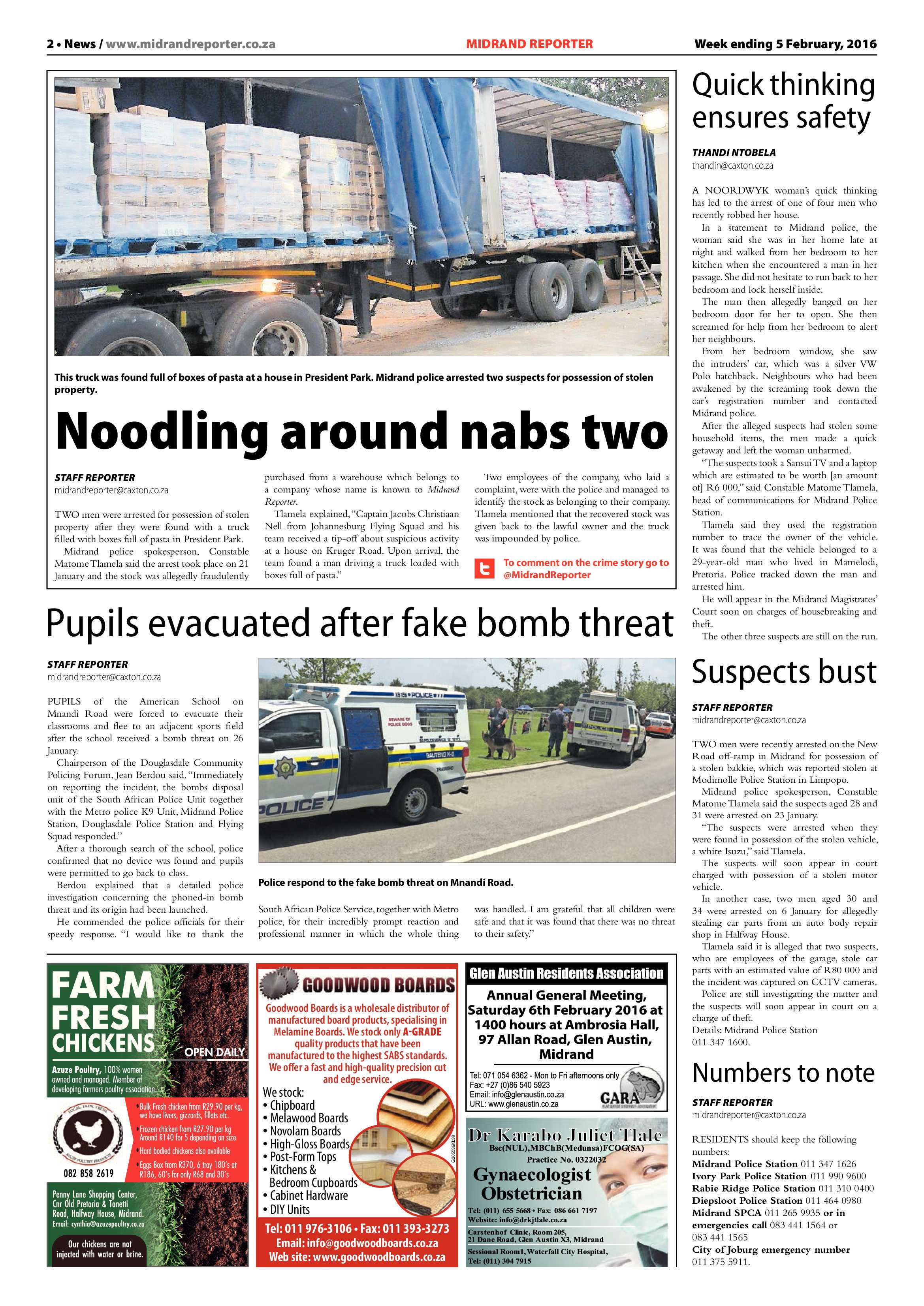 Midrand Reporter 05 February 2016 page 2