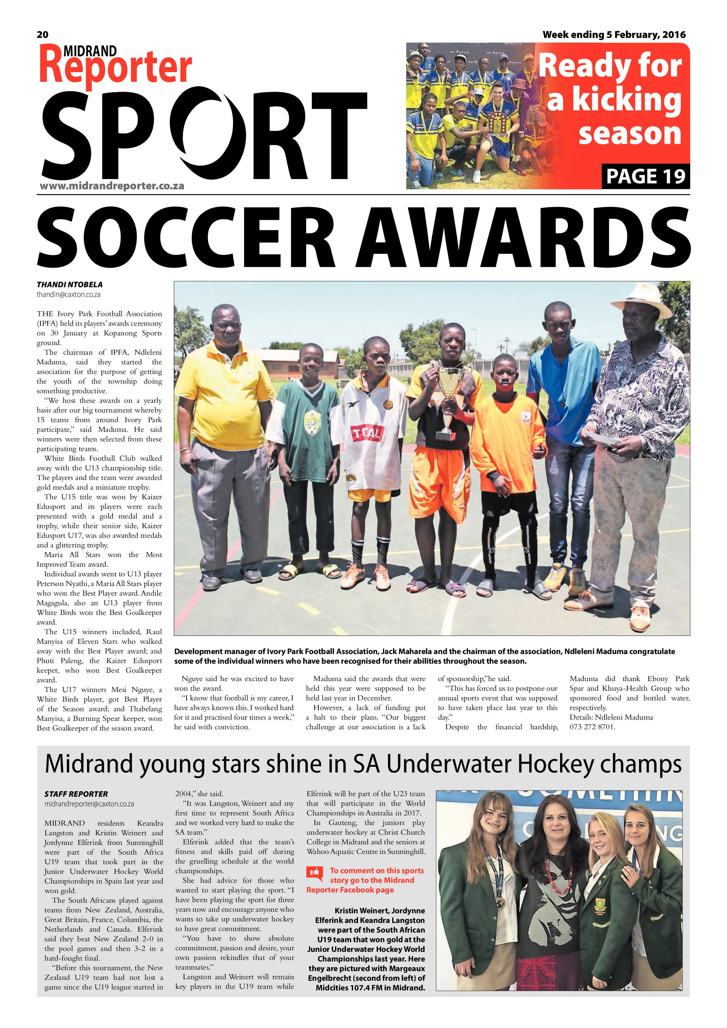 Midrand Reporter 05 February 2016 page 20
