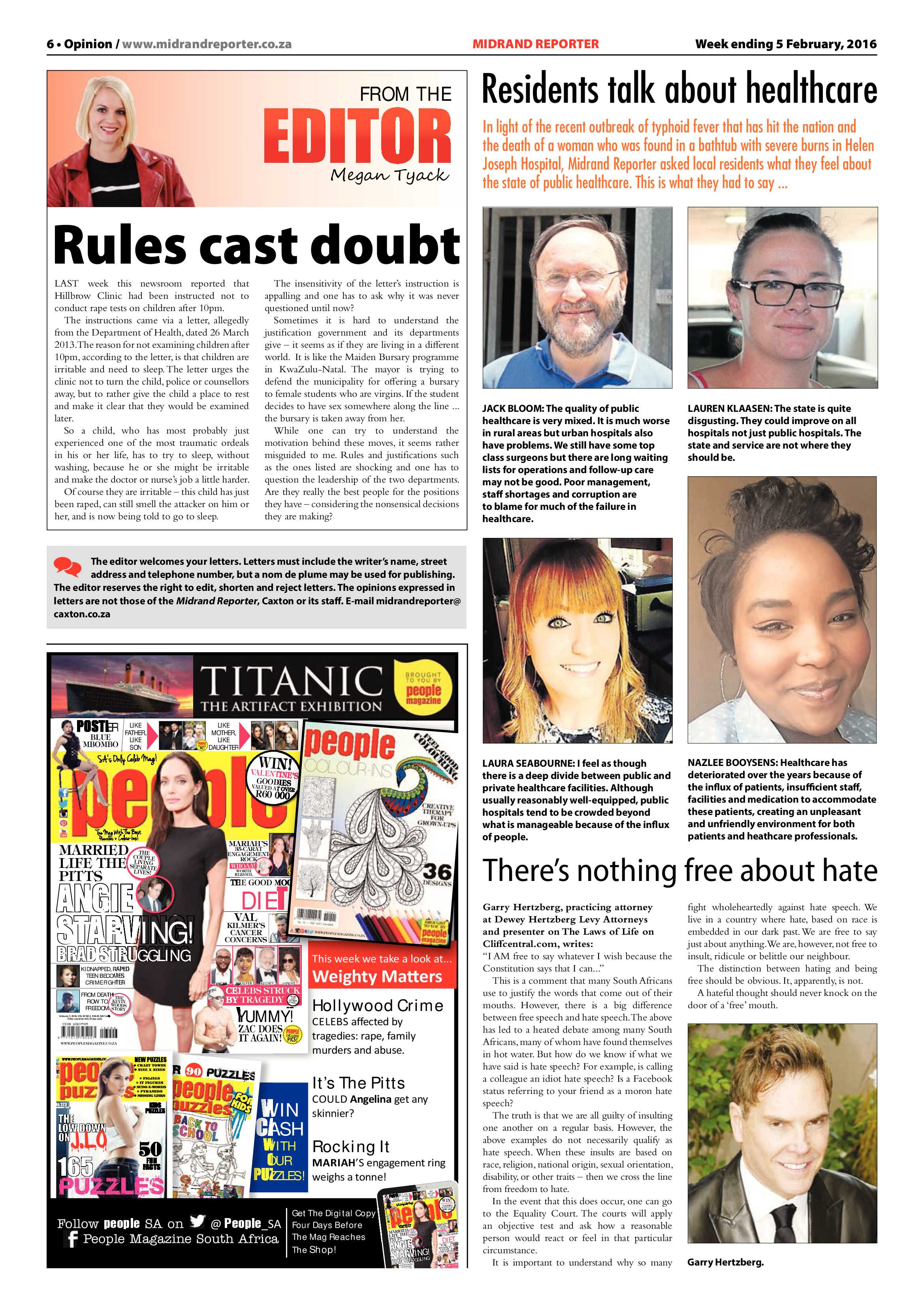 Midrand Reporter 05 February 2016 page 6
