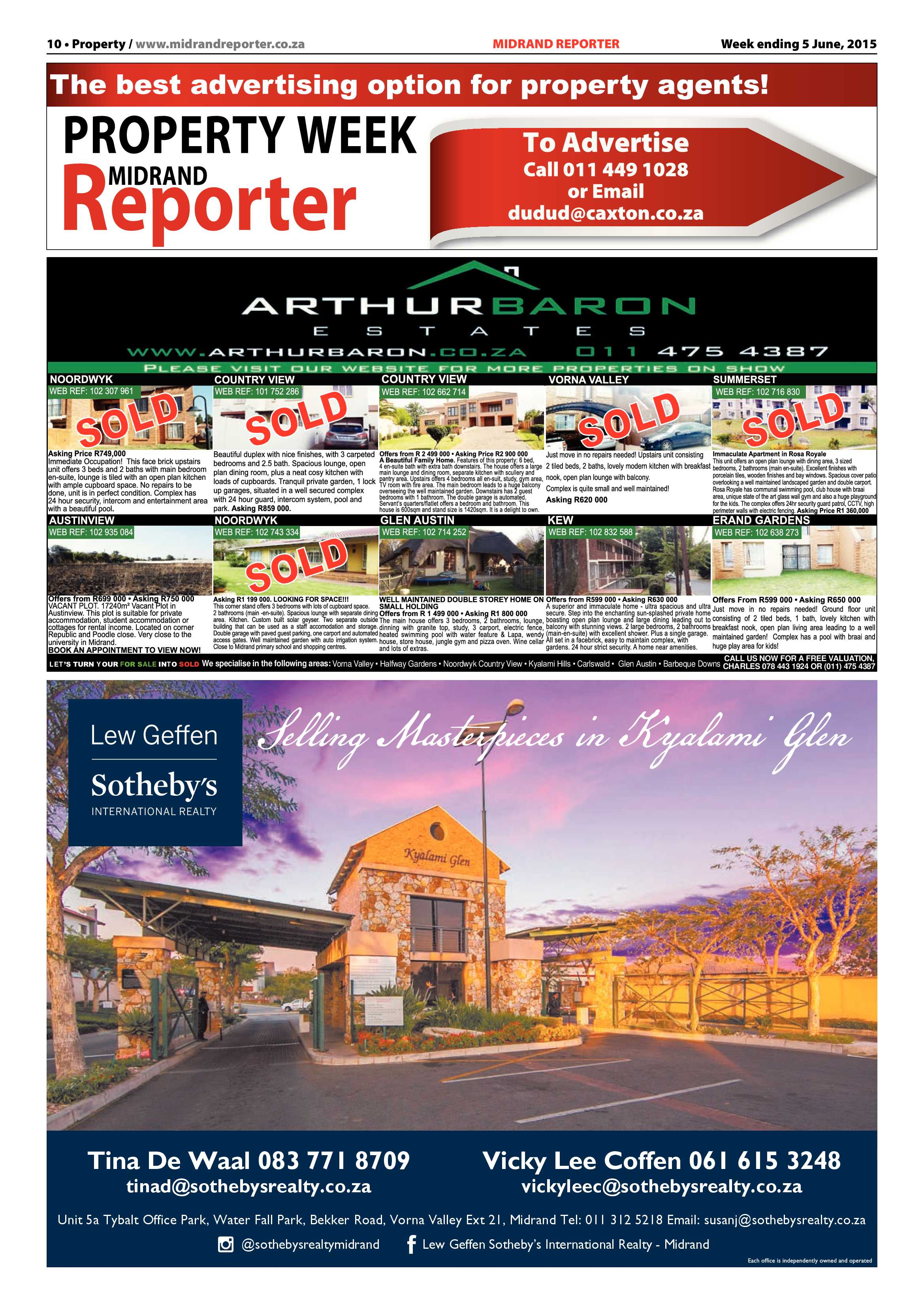 Midrand Reporter 05 June 2015 page 10