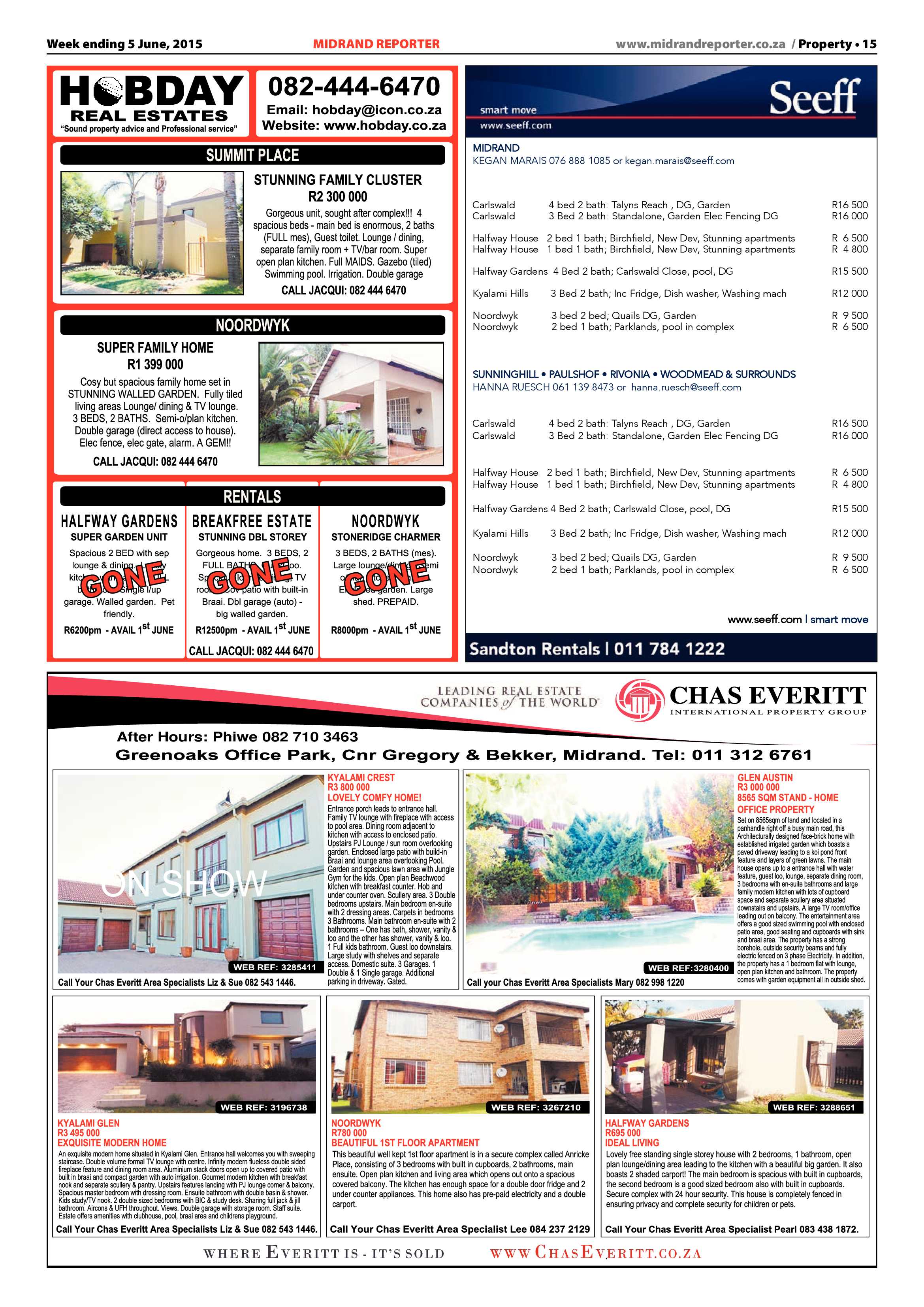 Midrand Reporter 05 June 2015 page 15