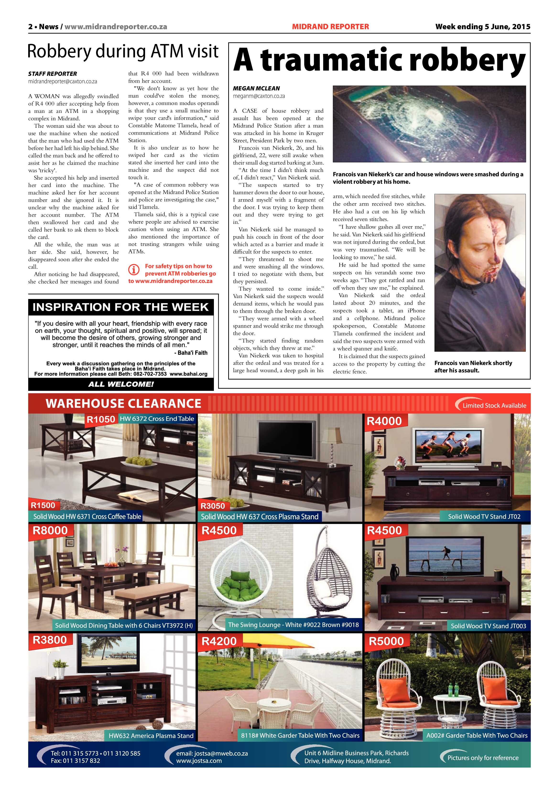 Midrand Reporter 05 June 2015 page 2