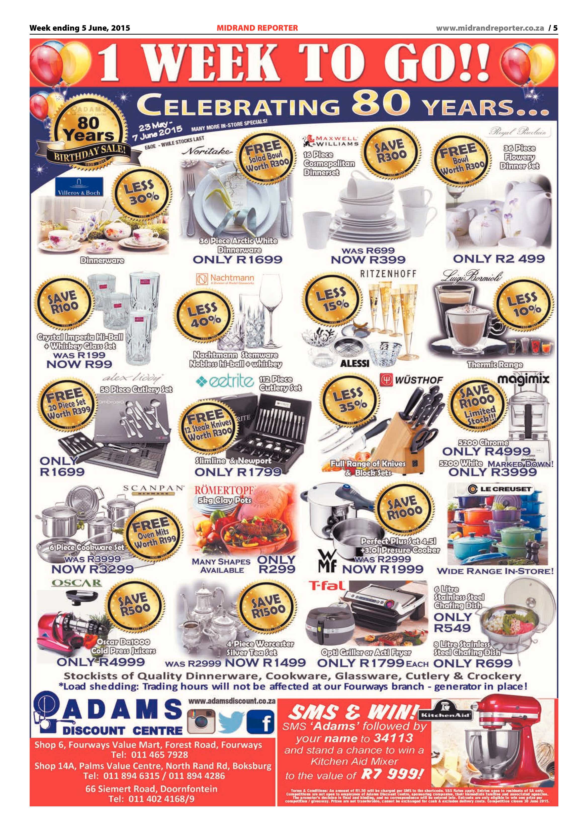 Midrand Reporter 05 June 2015 page 5