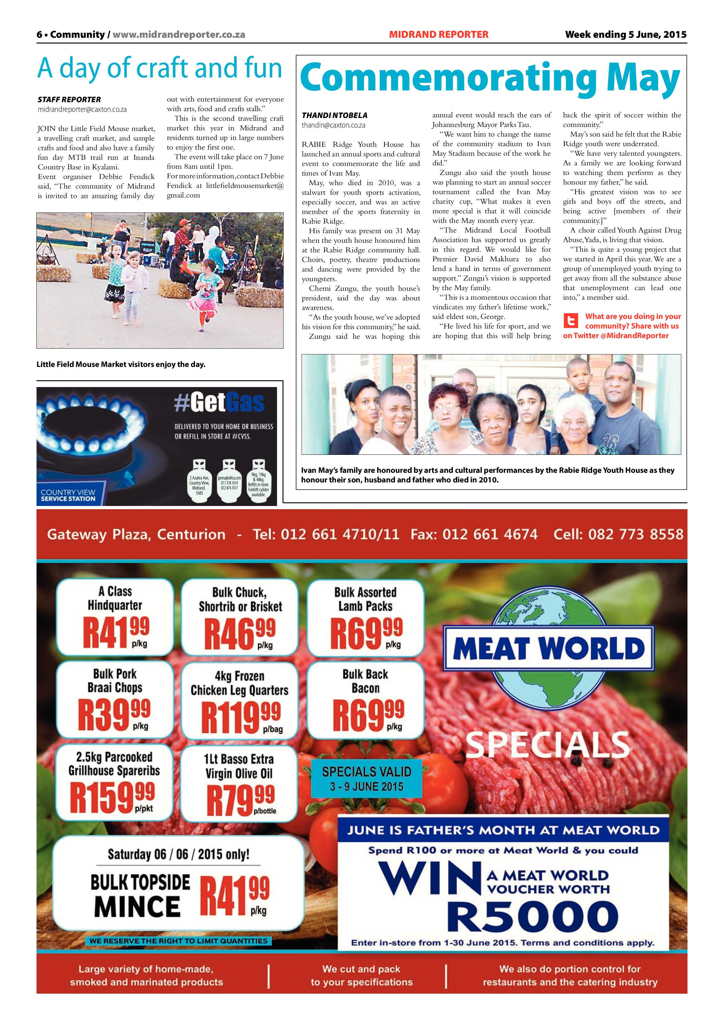 Midrand Reporter 05 June 2015 page 6
