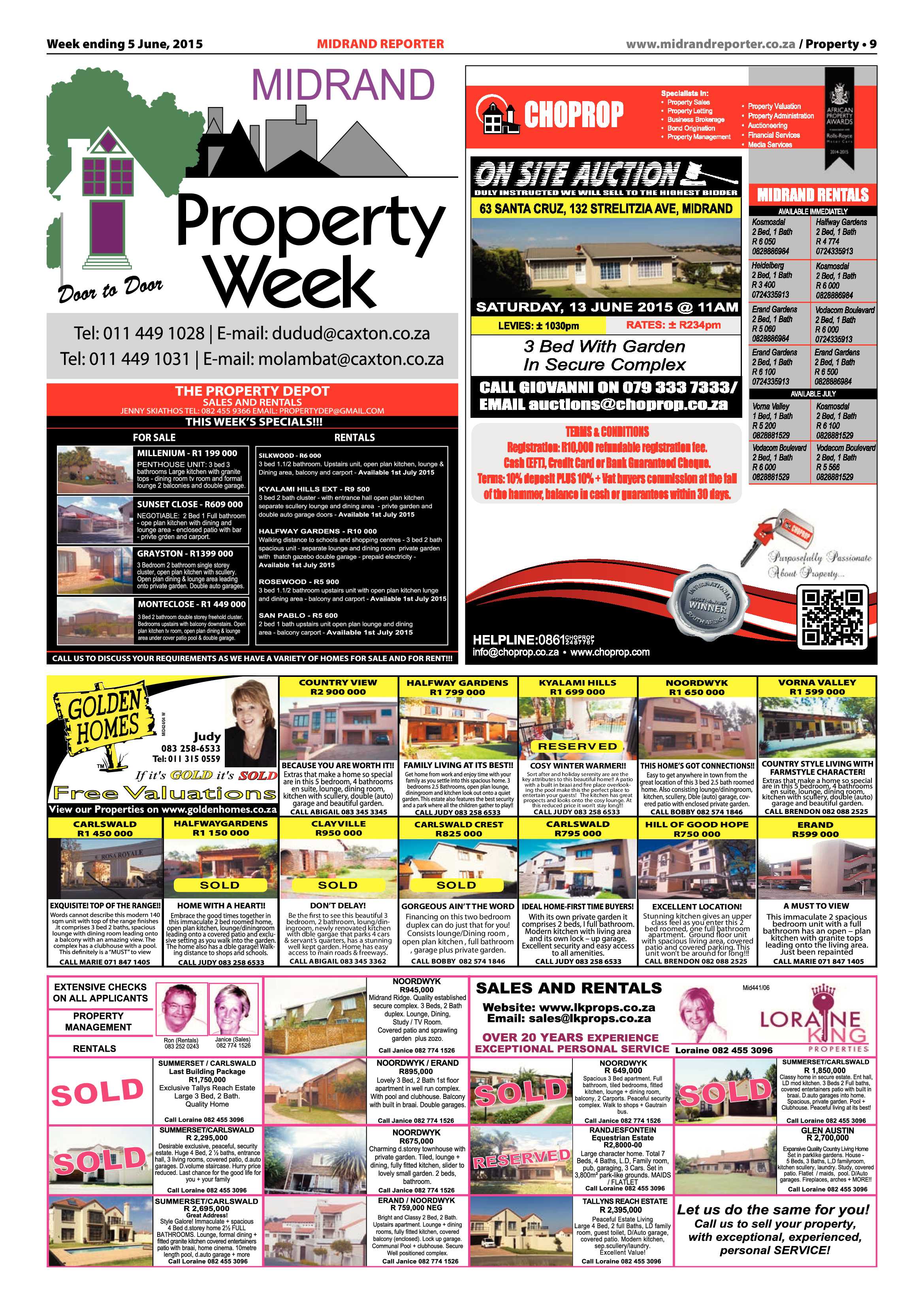 Midrand Reporter 05 June 2015 page 9