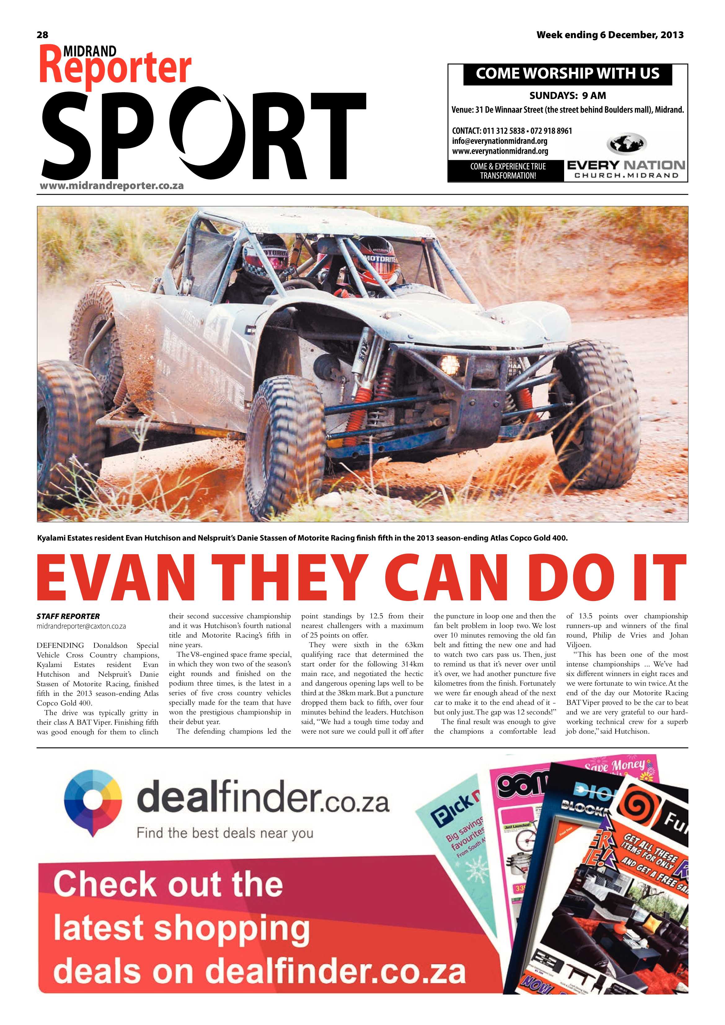 Midrand Reporter 06 December 2013 page 28
