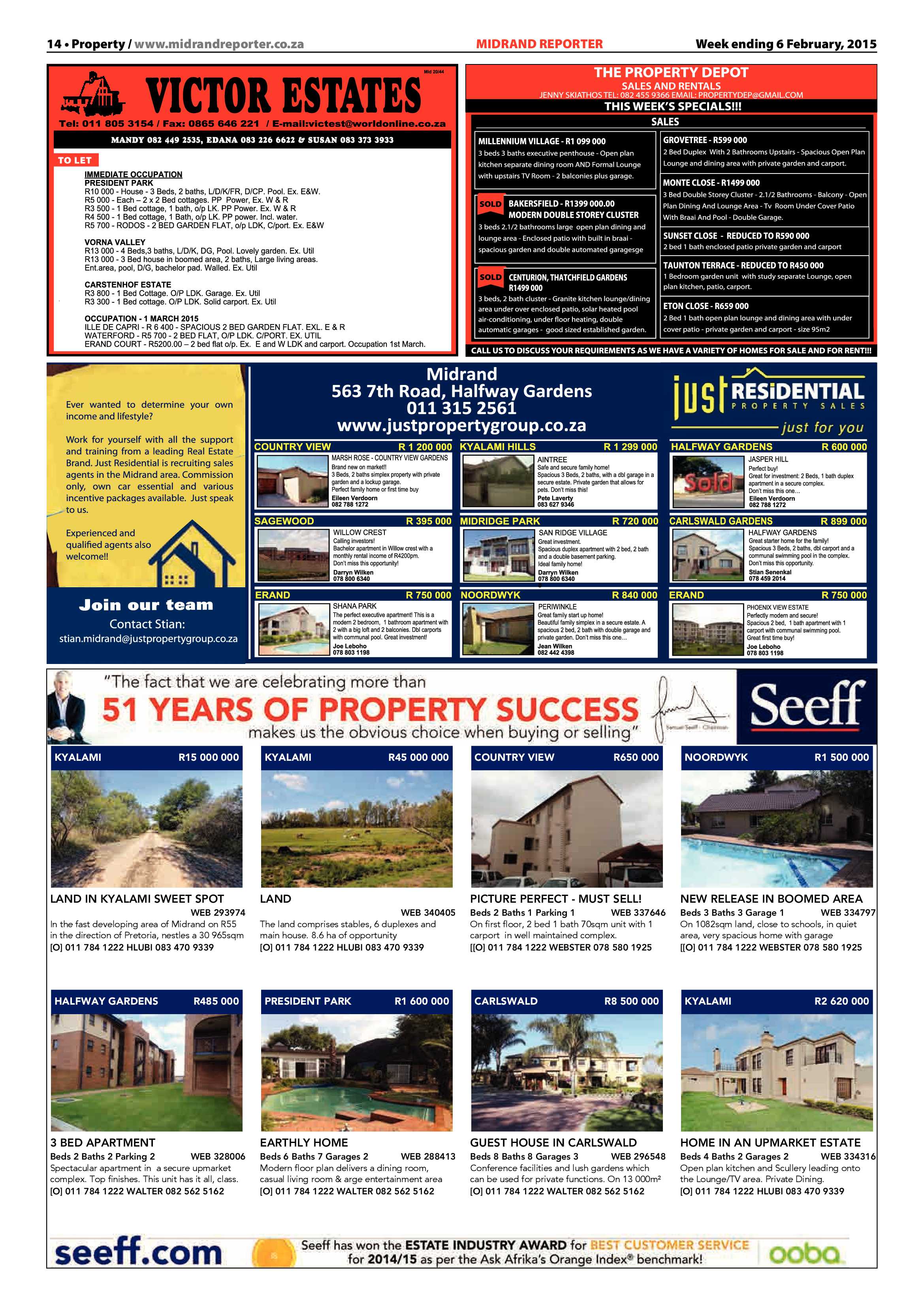 Midrand Reporter 06 February 2015 page 14