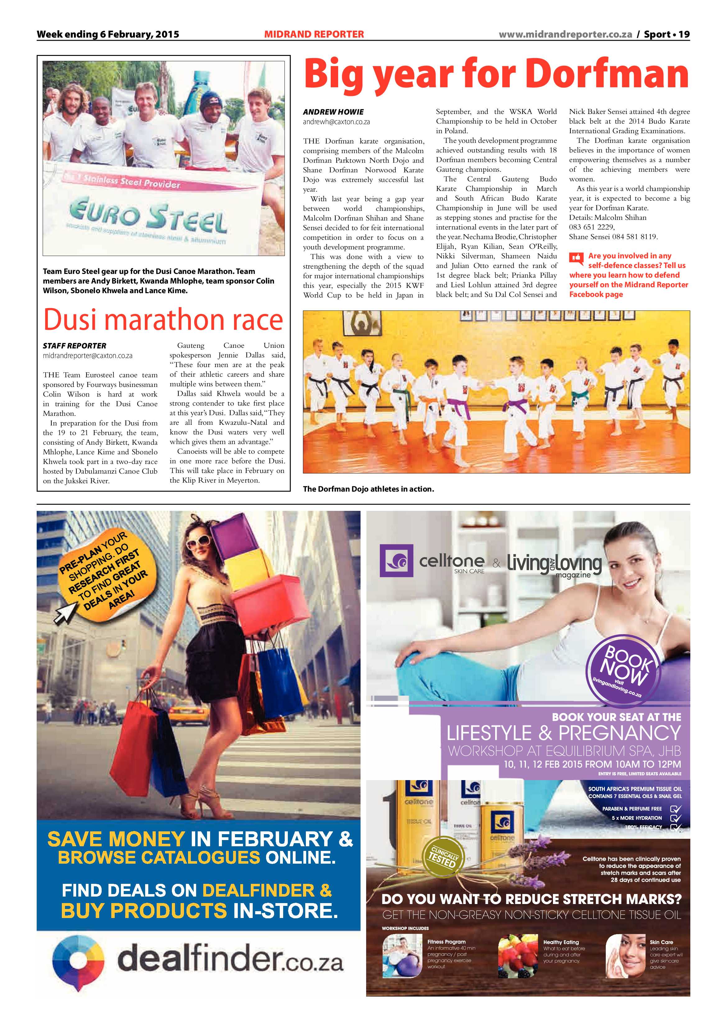 Midrand Reporter 06 February 2015 page 19