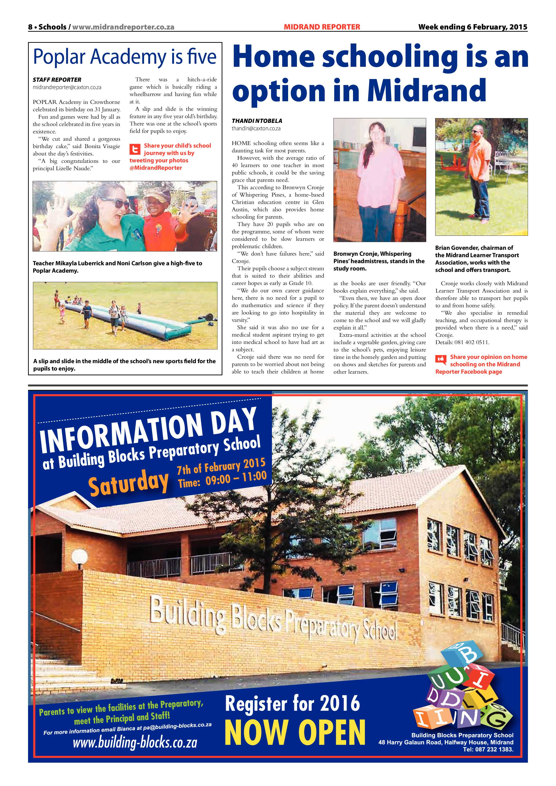 Midrand Reporter 06 February 2015 page 8