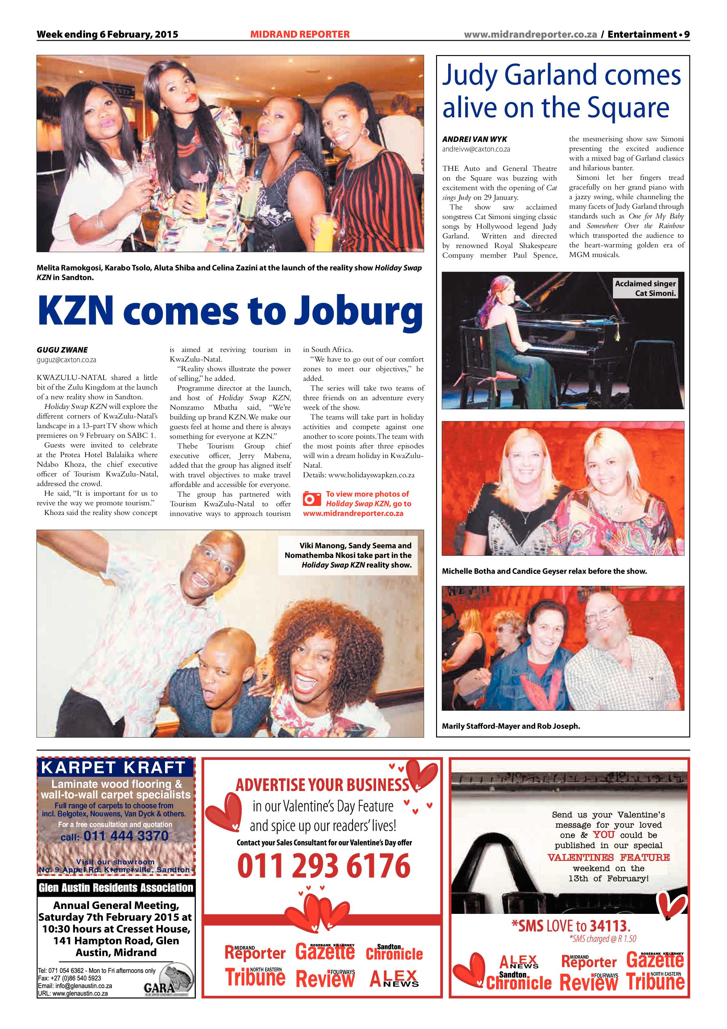 Midrand Reporter 06 February 2015 page 9