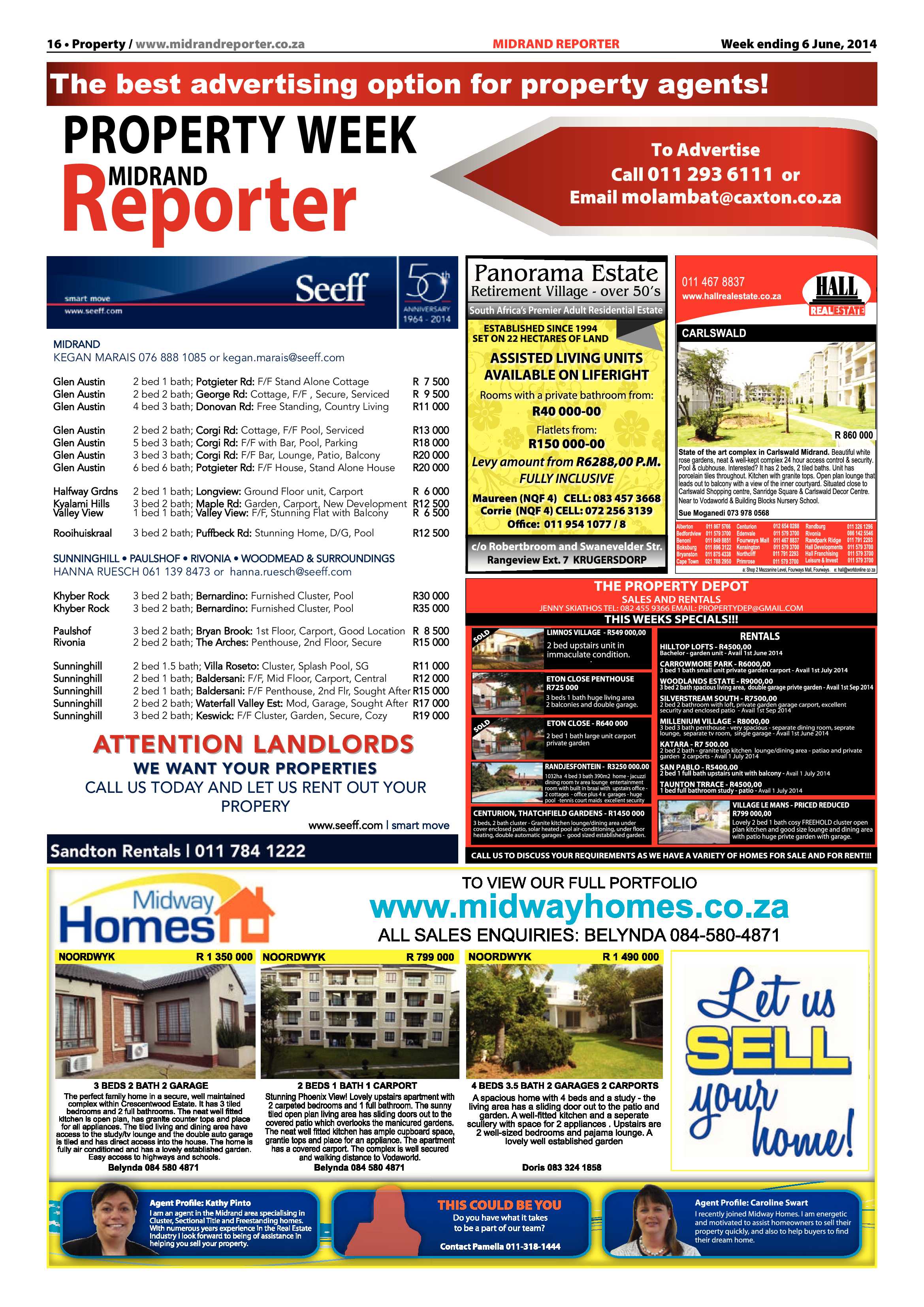 Midrand Reporter 06 June 2014 page 16