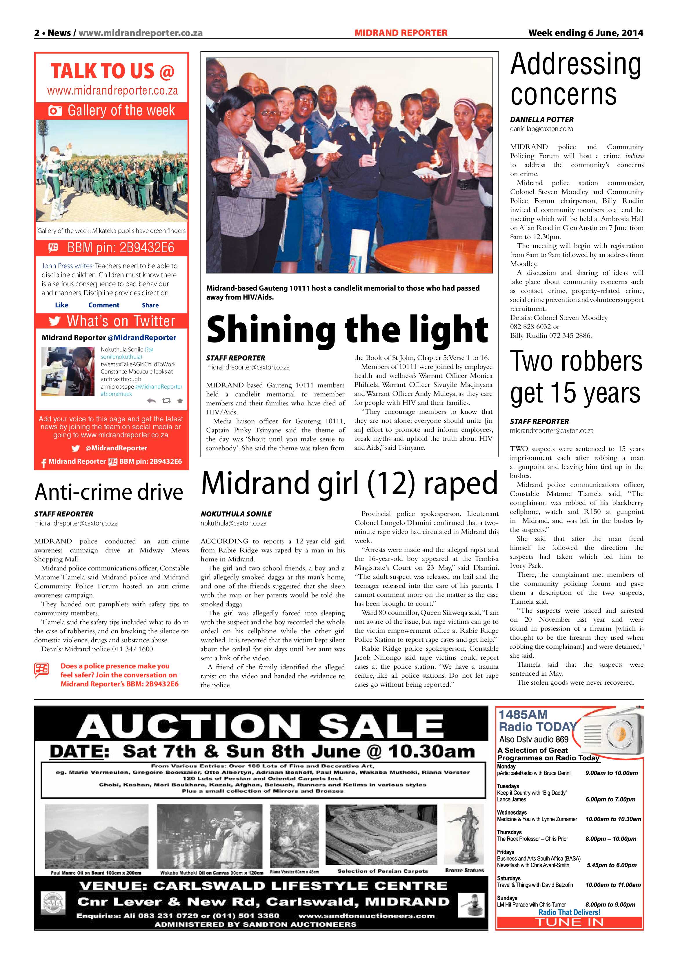 Midrand Reporter 06 June 2014 page 2