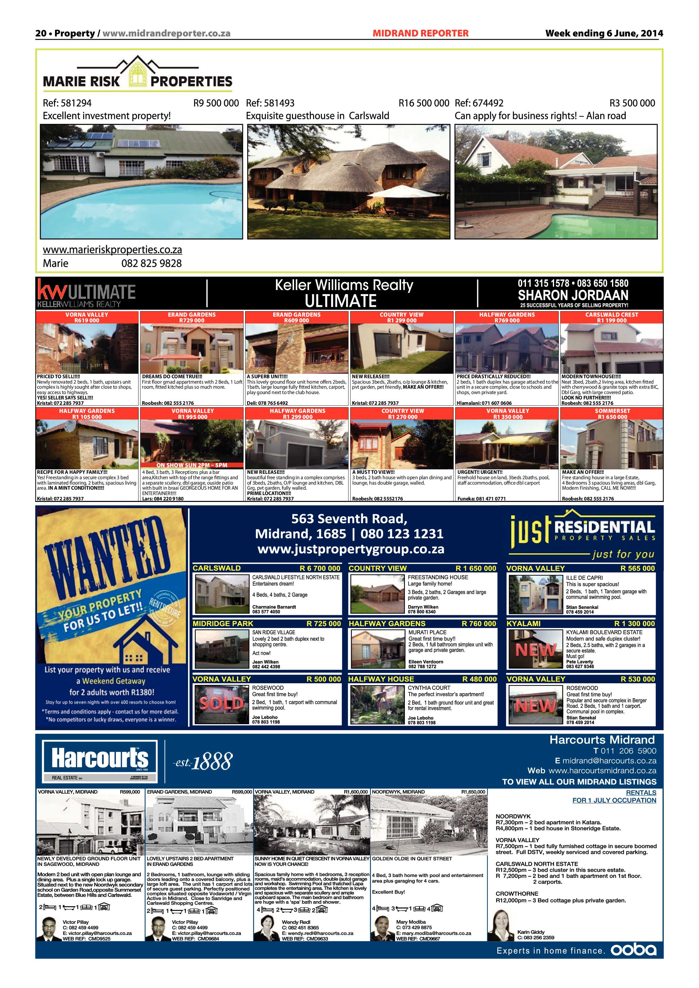 Midrand Reporter 06 June 2014 page 20