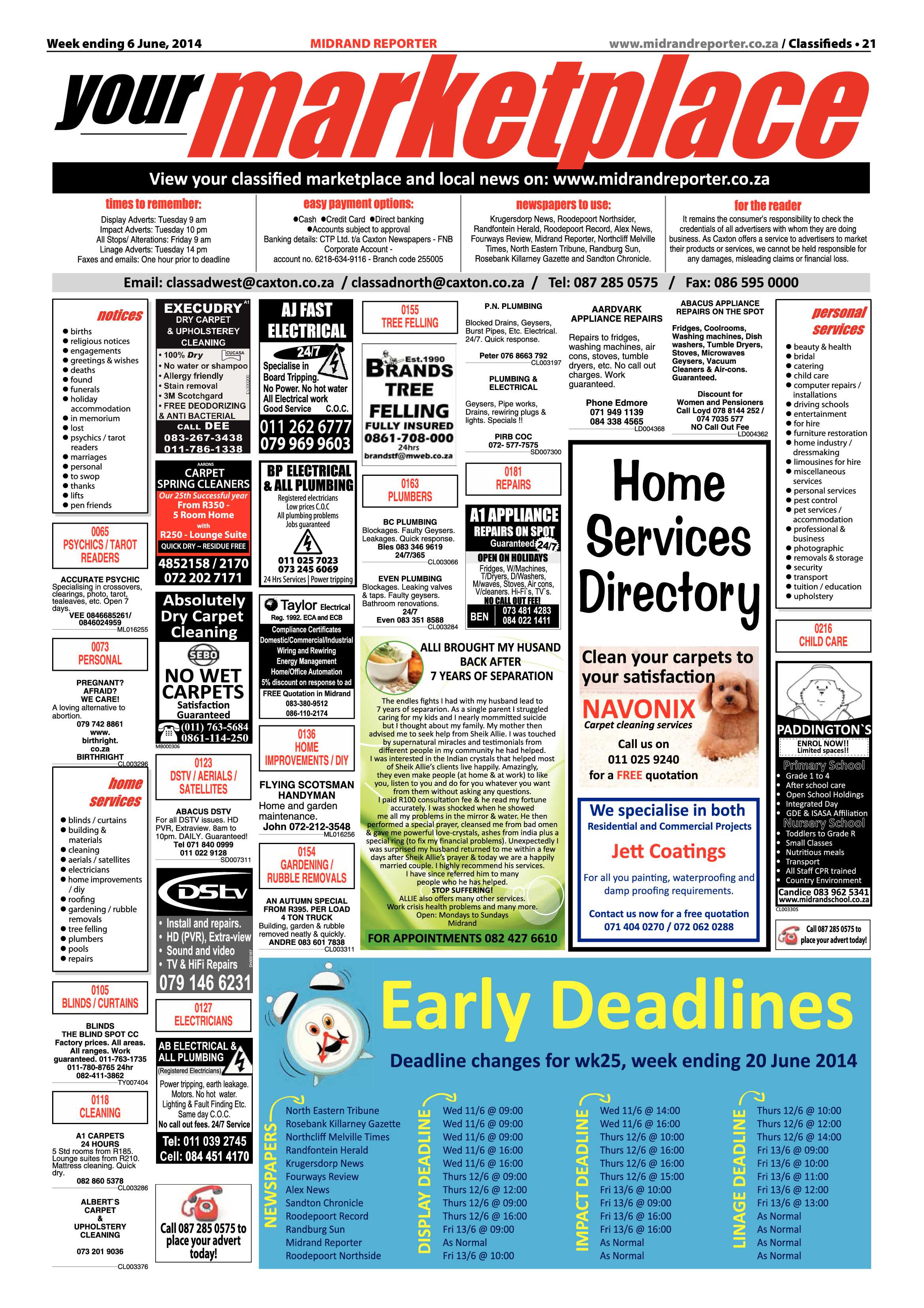 Midrand Reporter 06 June 2014 page 21