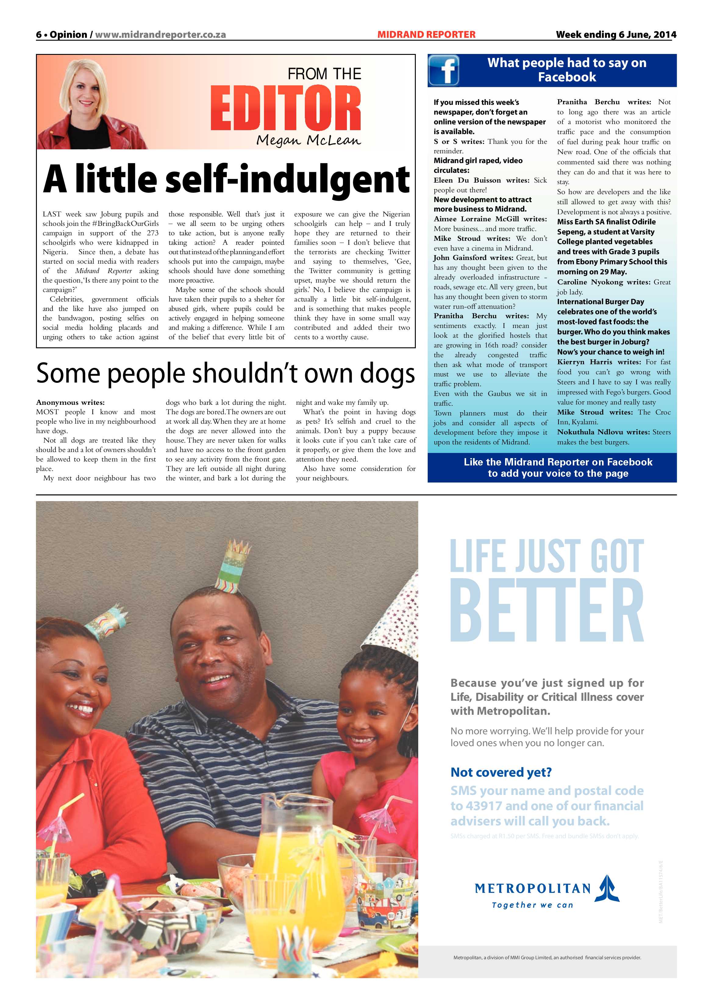 Midrand Reporter 06 June 2014 page 6