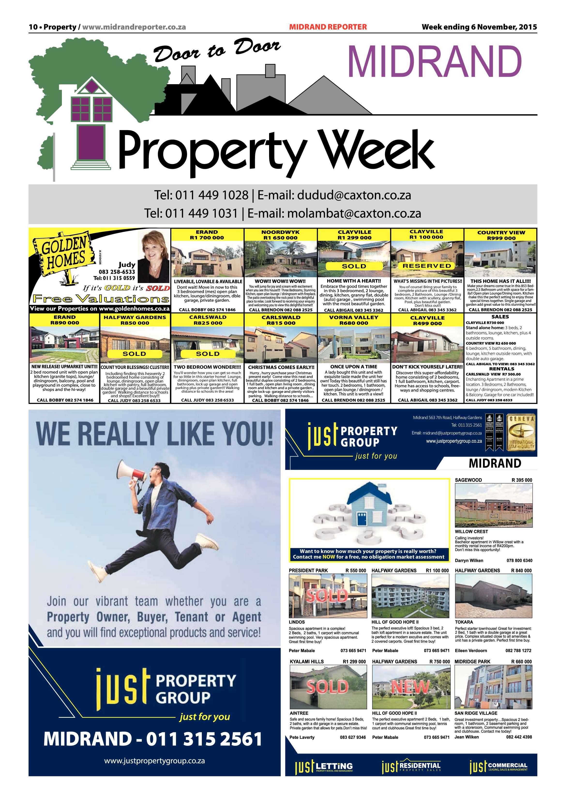 Midrand Reporter 06 November 2015 page 10