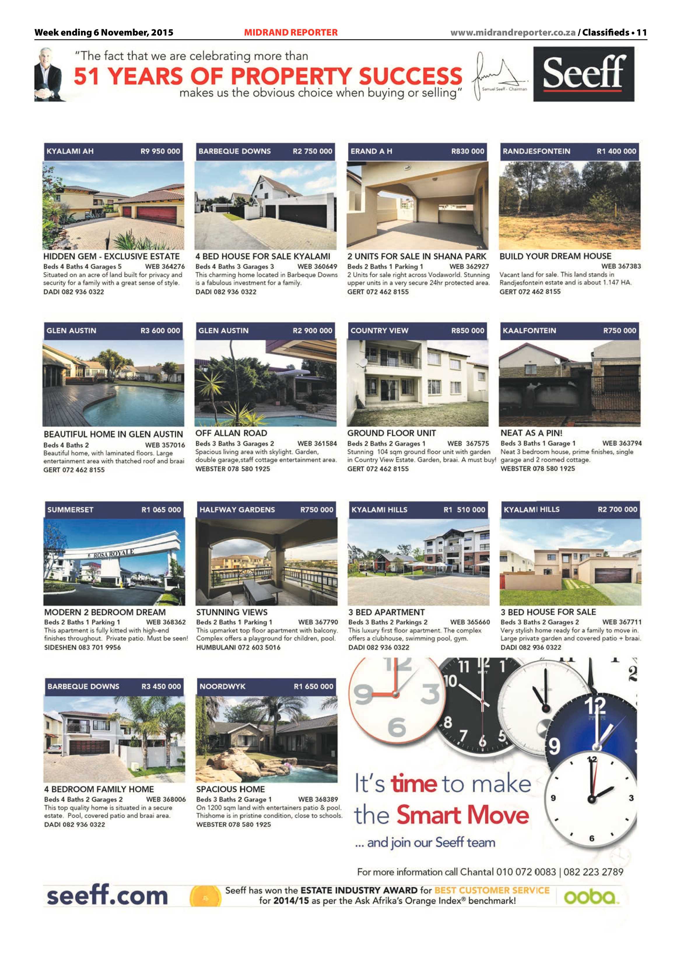 Midrand Reporter 06 November 2015 page 11