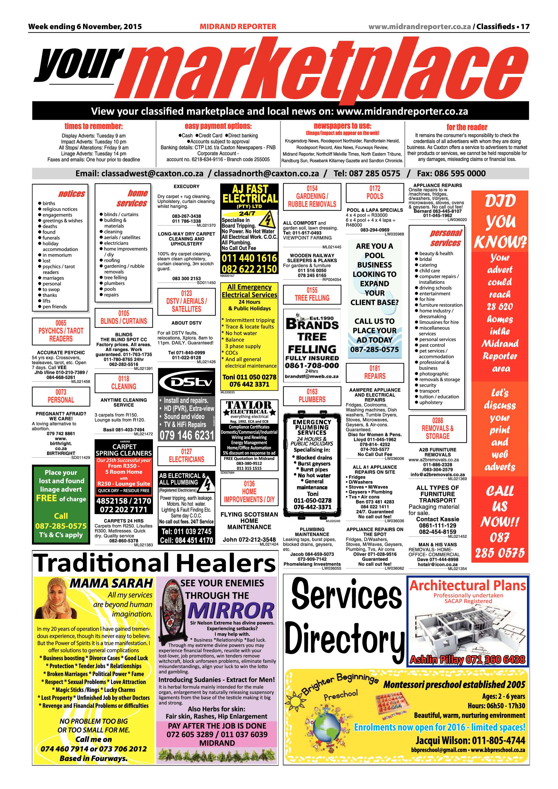 Midrand Reporter 06 November 2015 page 17