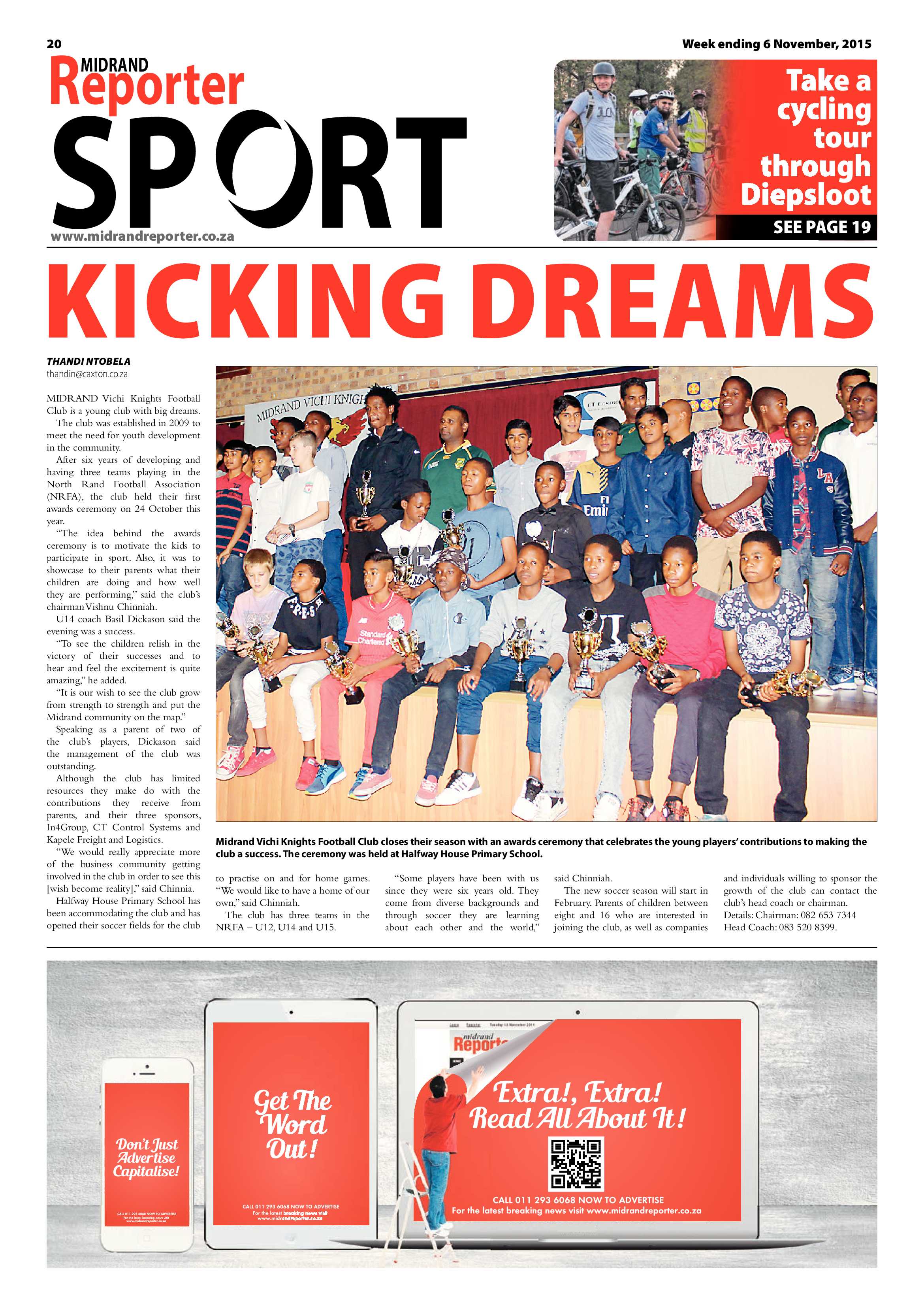 Midrand Reporter 06 November 2015 page 20