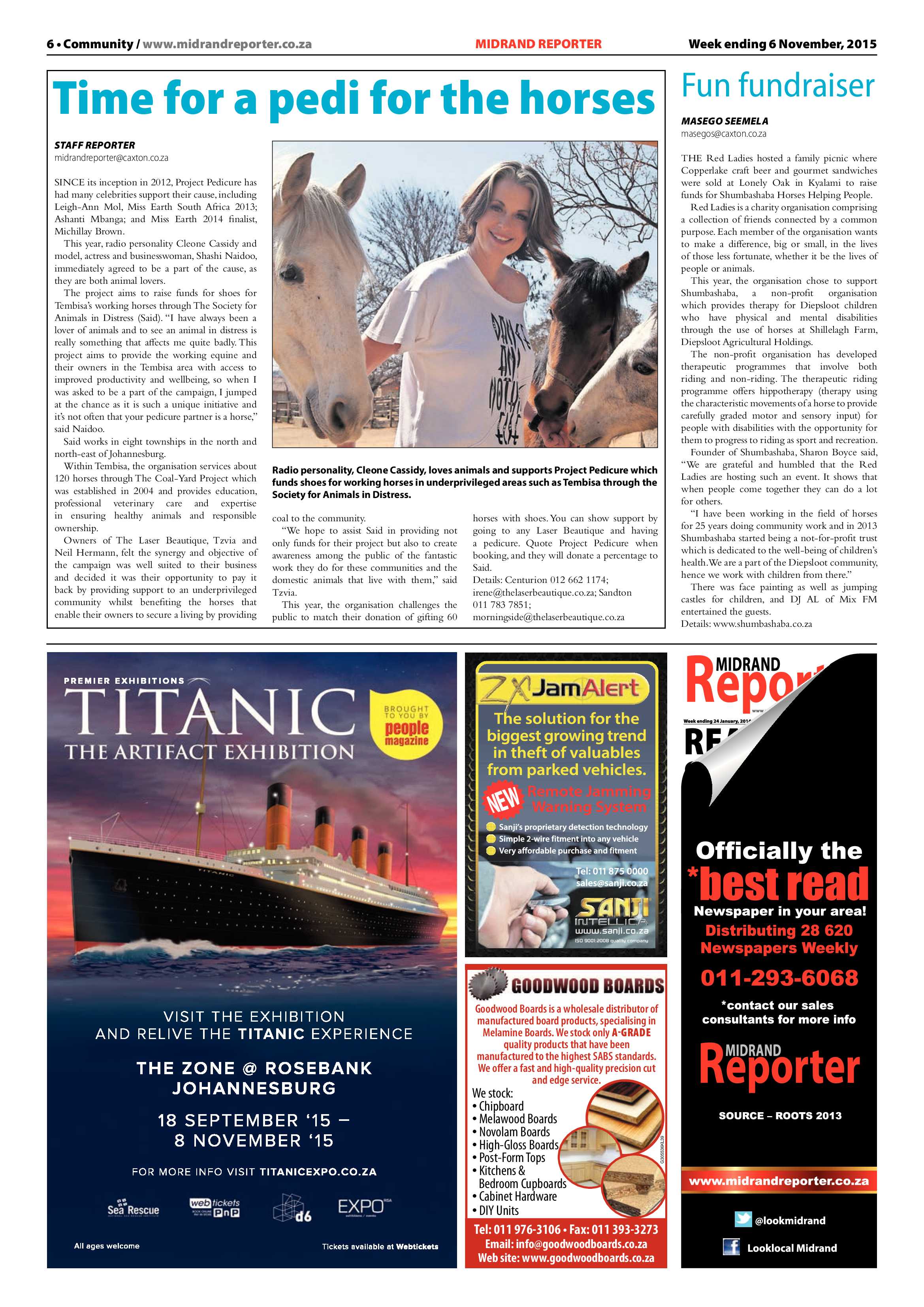 Midrand Reporter 06 November 2015 page 6