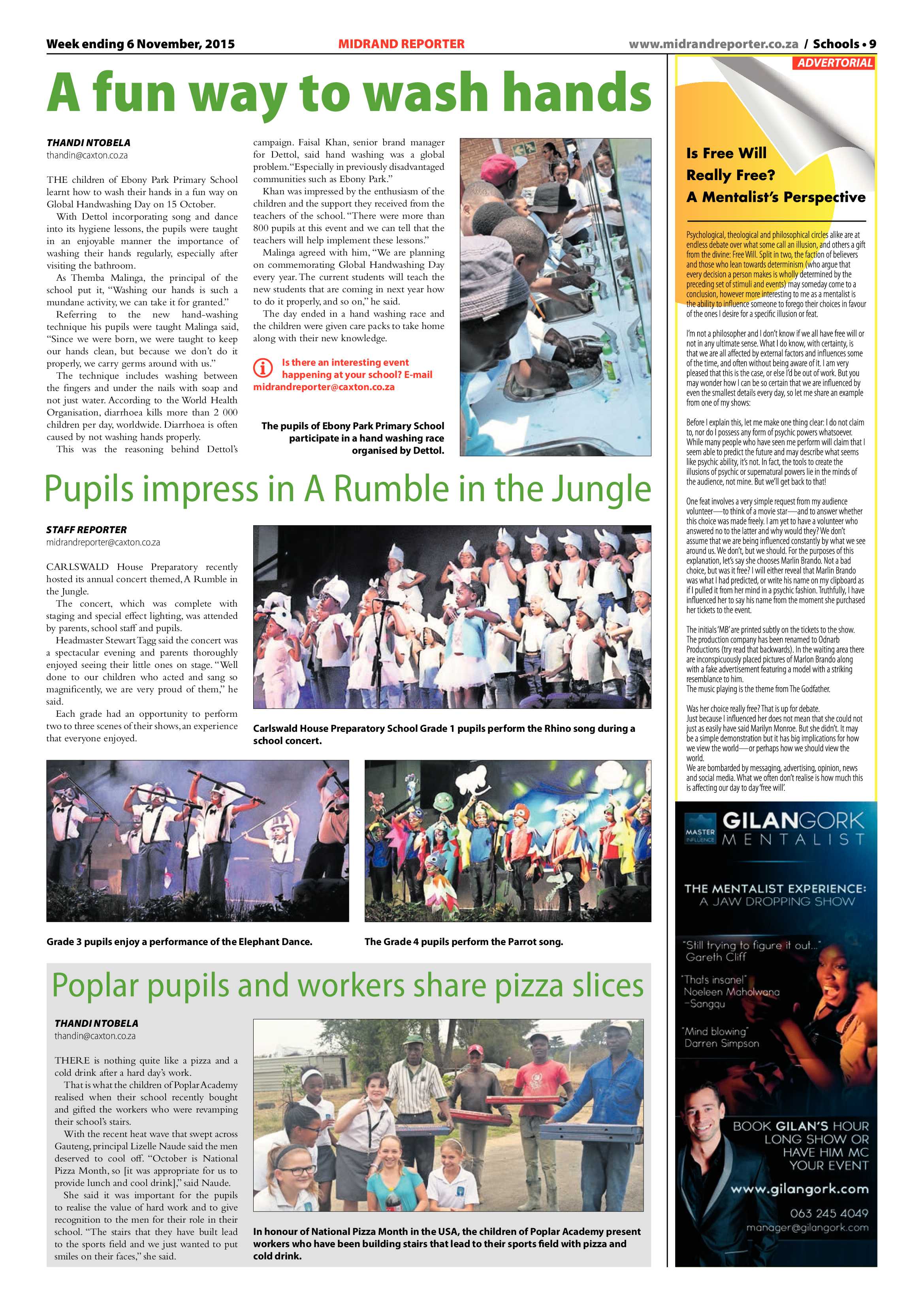 Midrand Reporter 06 November 2015 page 9