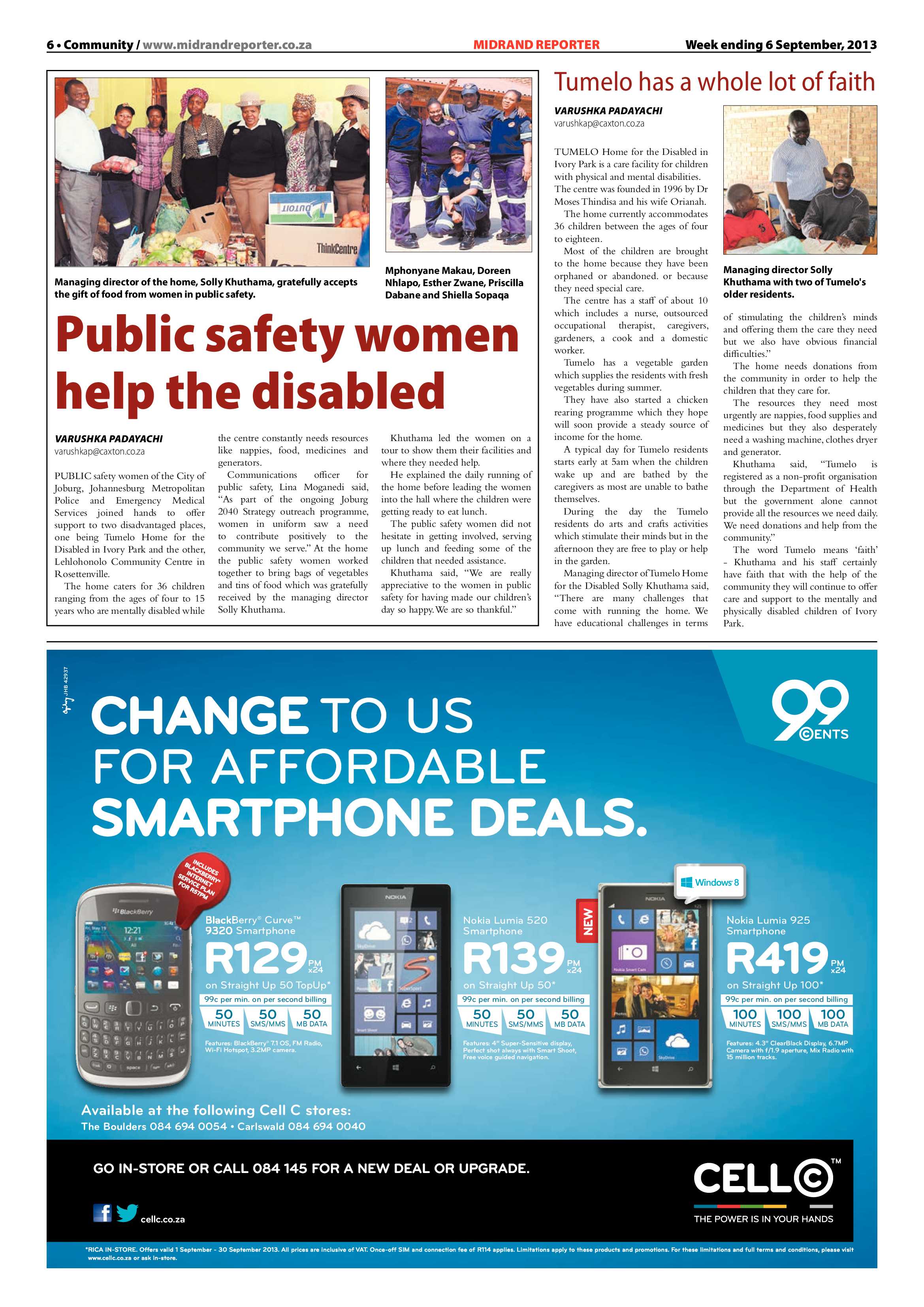 Midrand Reporter 06 September 2013 page 6