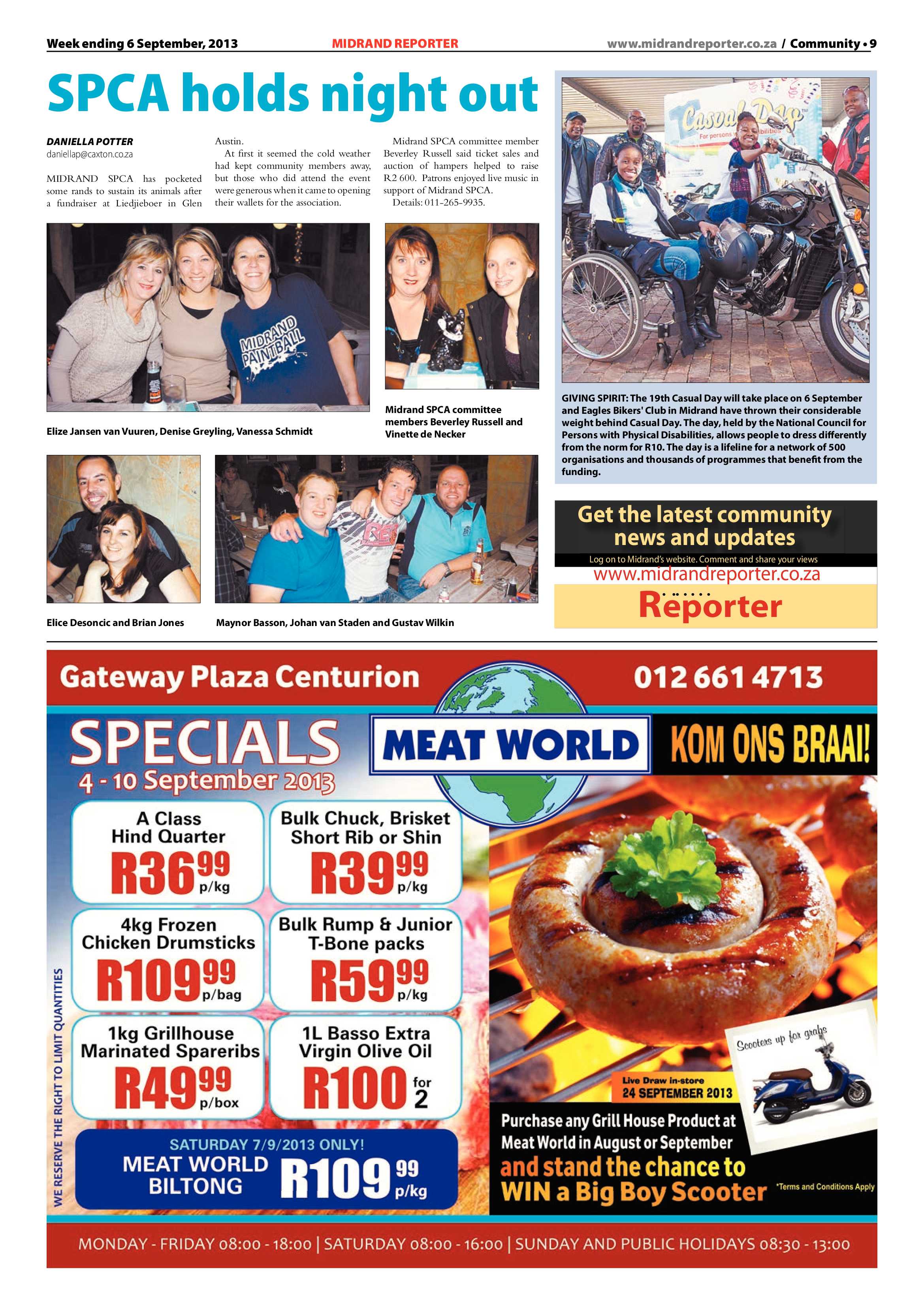 Midrand Reporter 06 September 2013 page 9