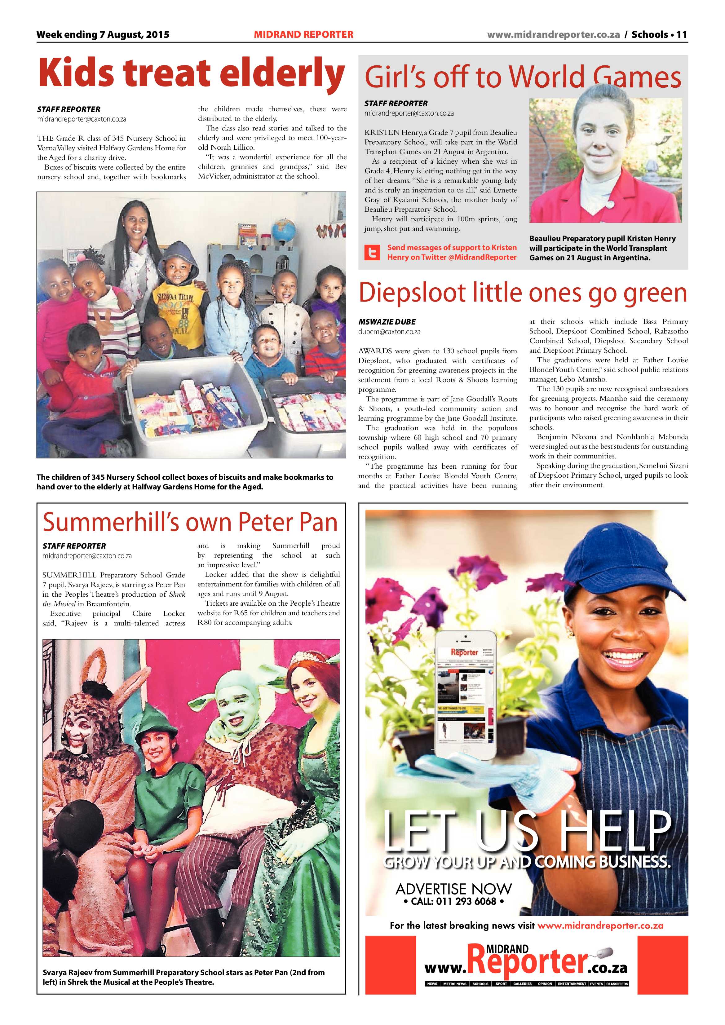 Midrand Reporter 07 August 2015 page 11