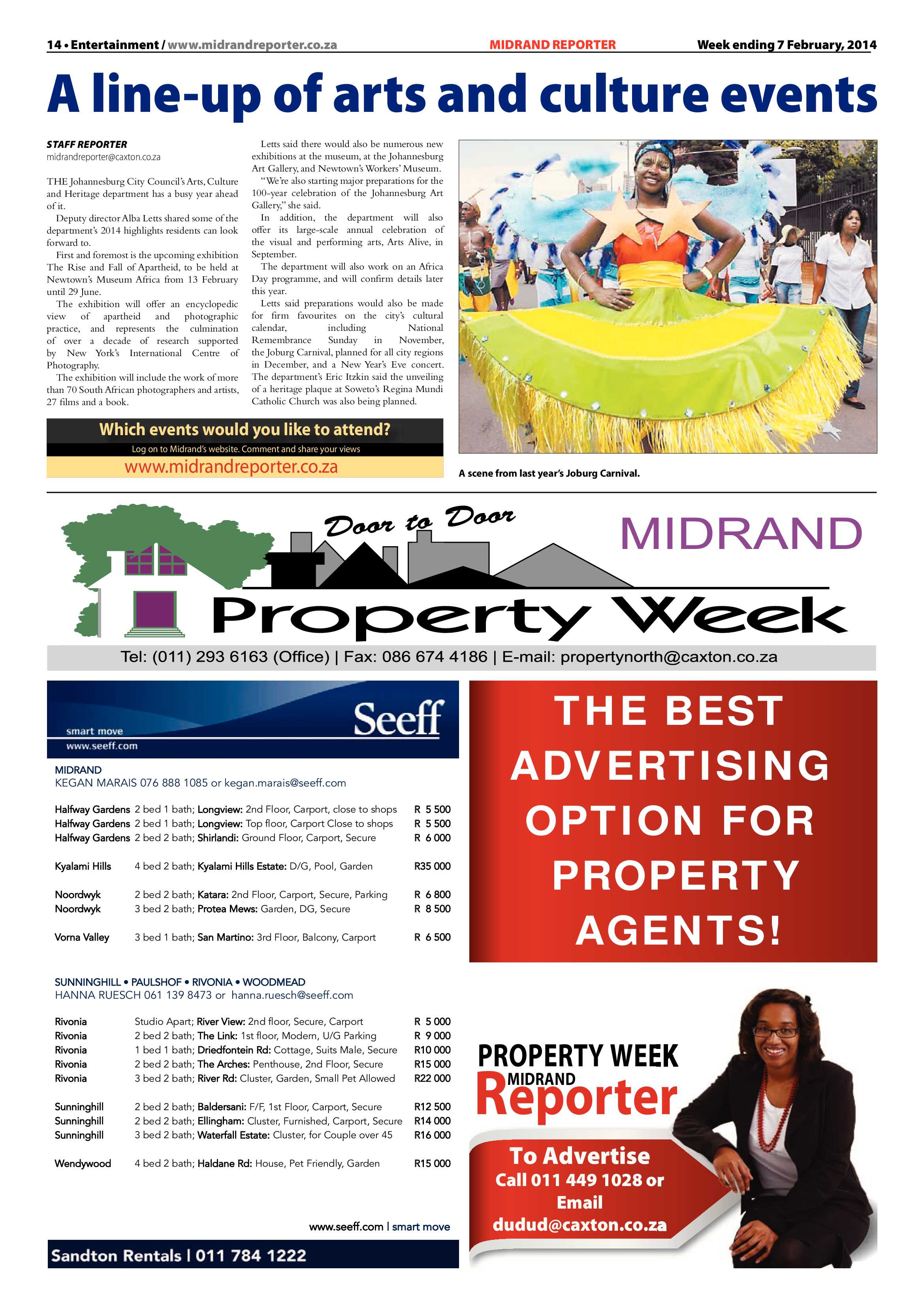 Midrand Reporter 07 February 2014 page 14
