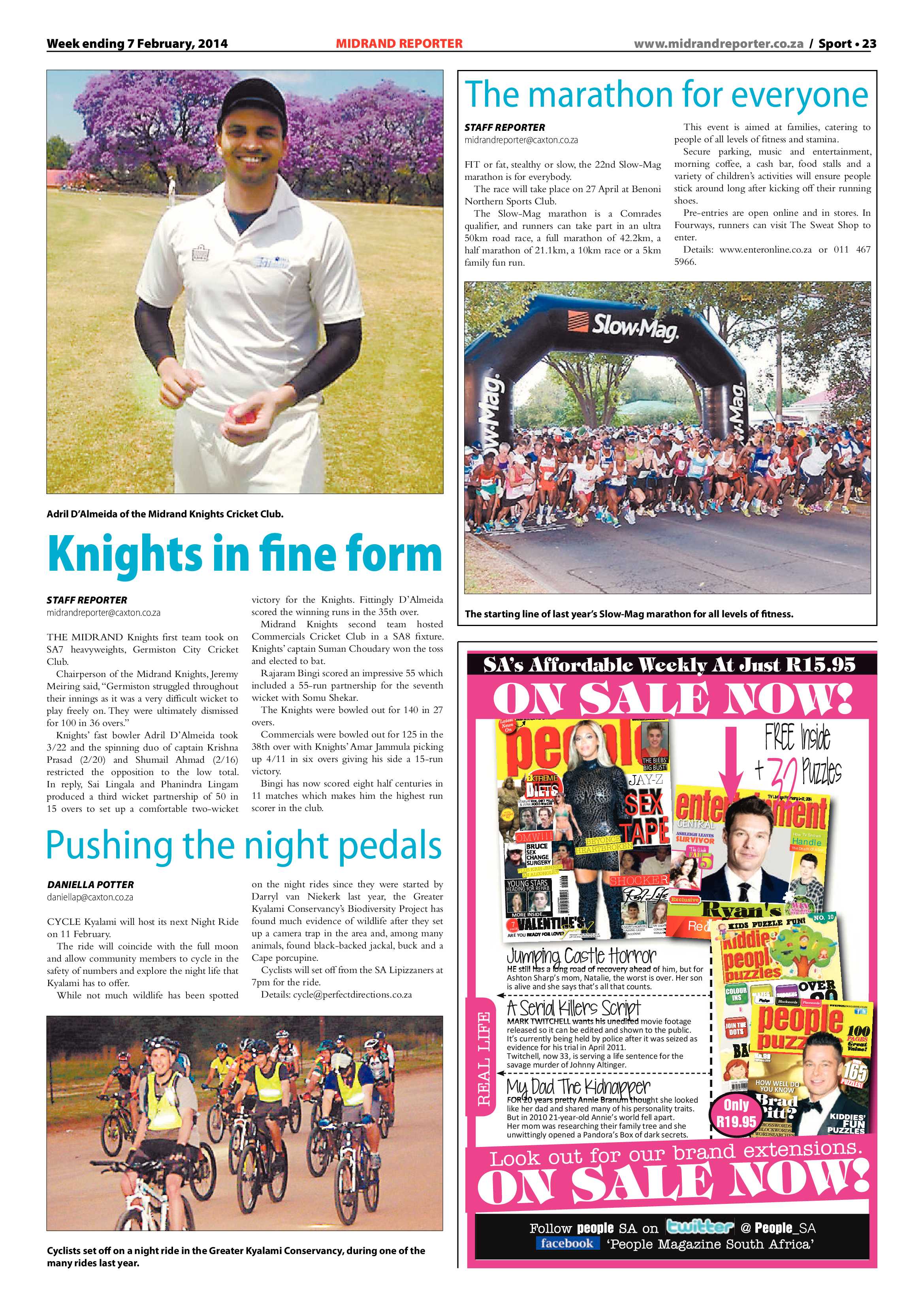 Midrand Reporter 07 February 2014 page 23