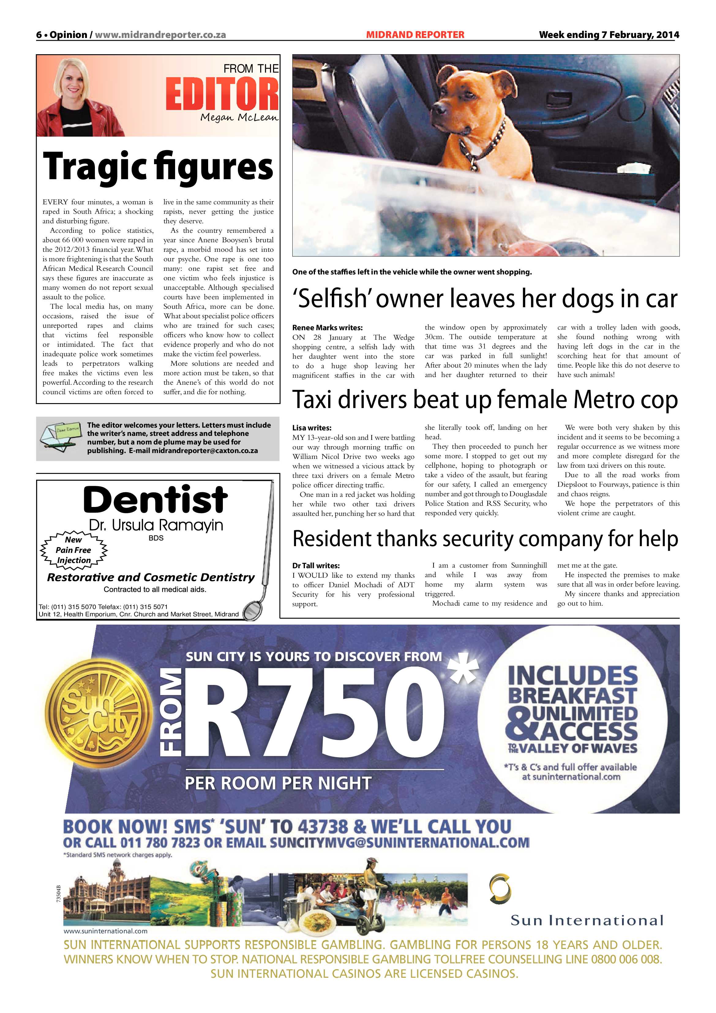 Midrand Reporter 07 February 2014 page 6