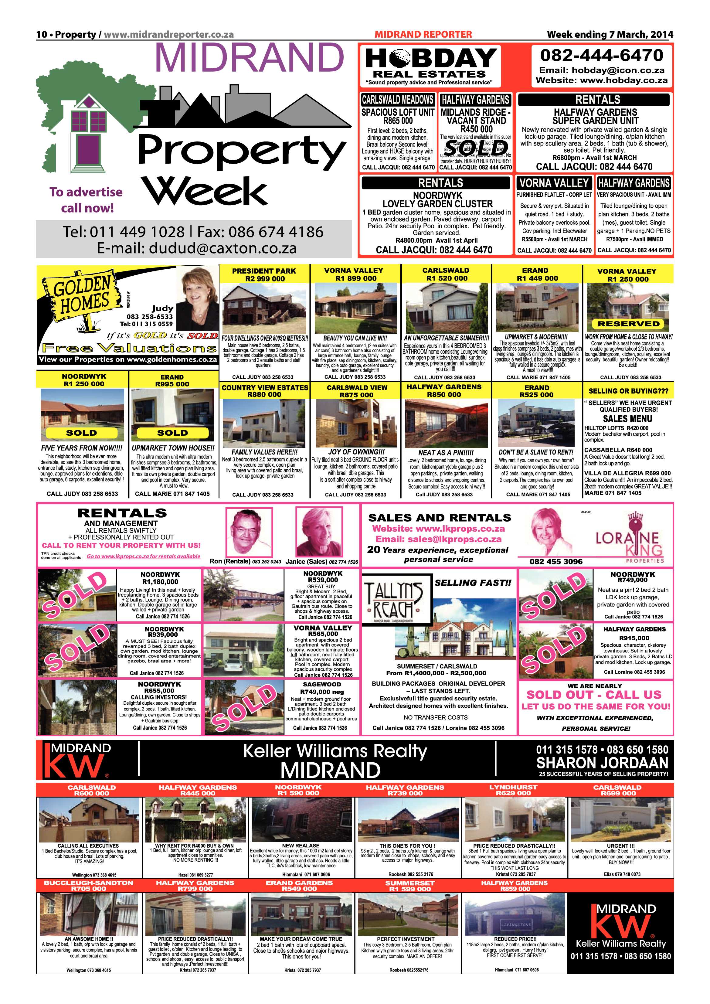 Midrand Reporter 07 March 2014 page 10