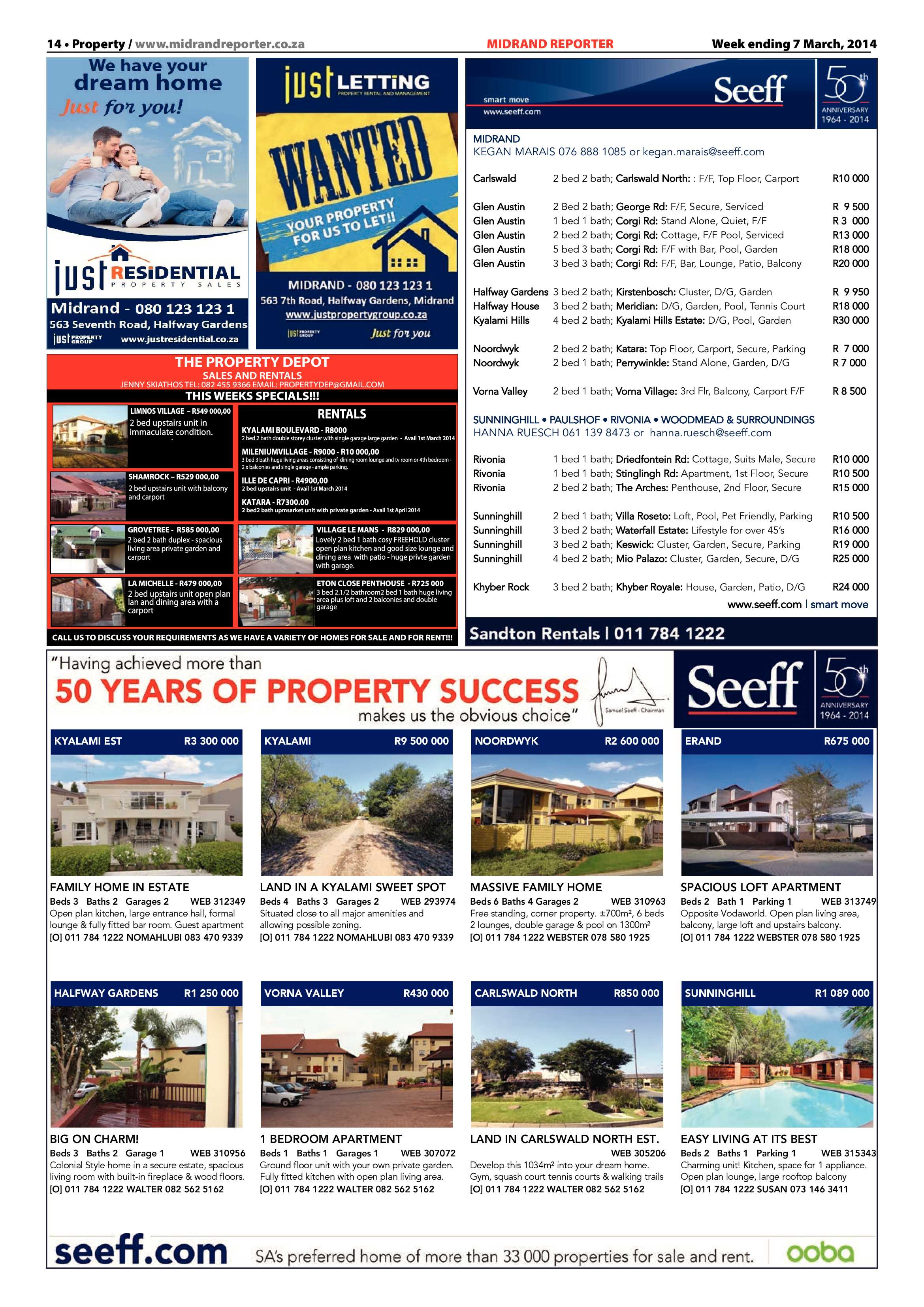 Midrand Reporter 07 March 2014 page 14