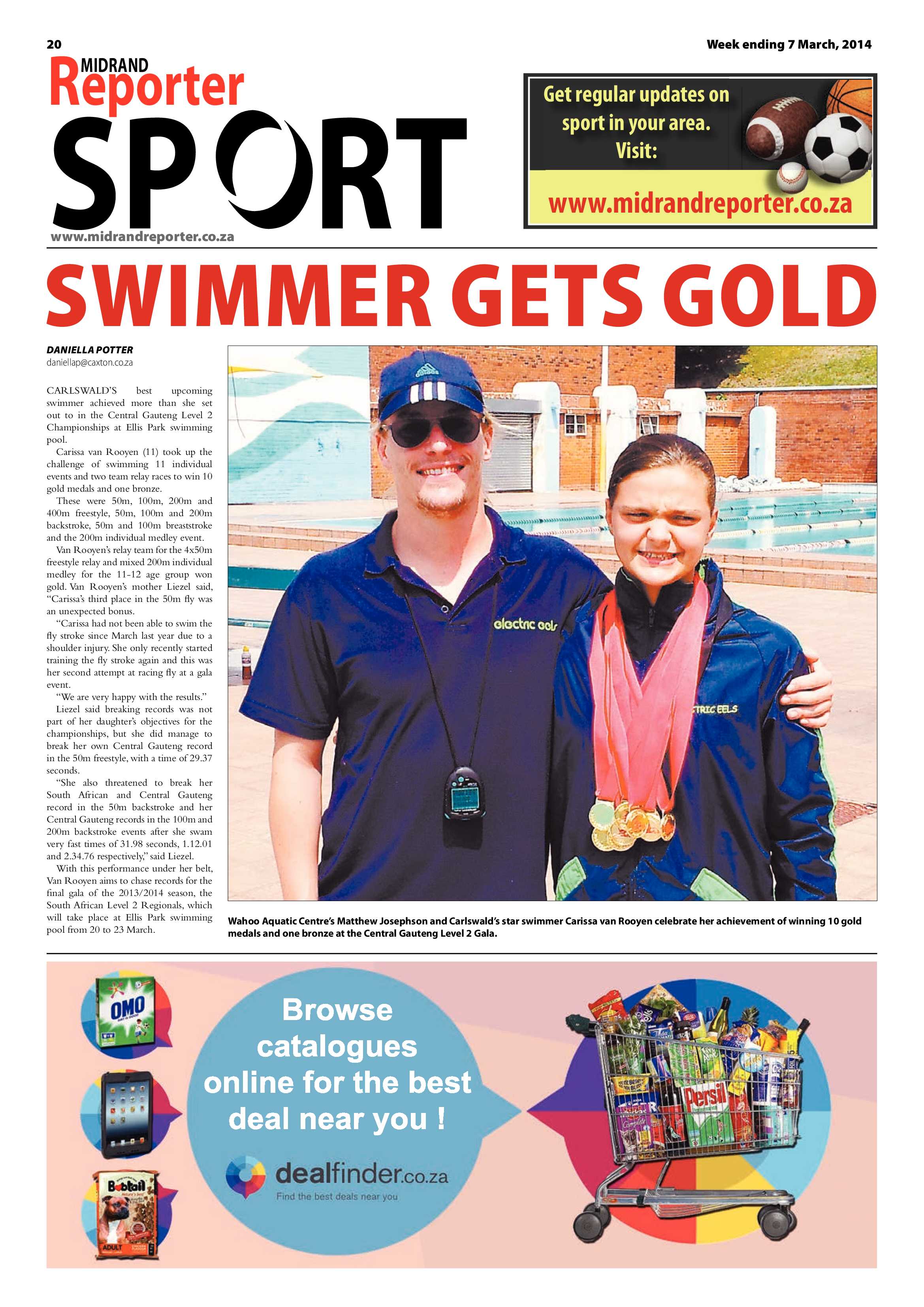 Midrand Reporter 07 March 2014 page 20