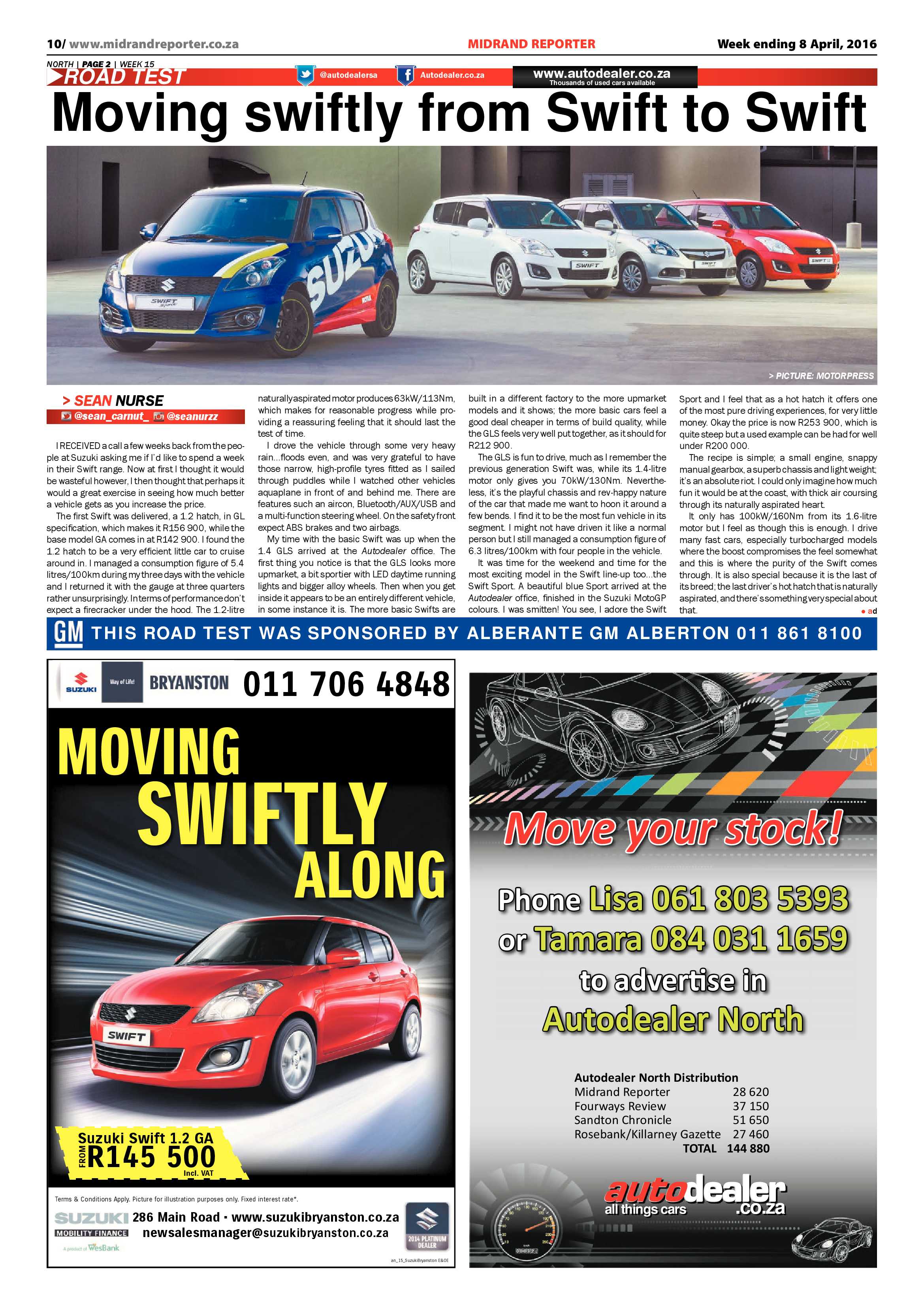 Midrand Reporter 08 April 2016 page 10