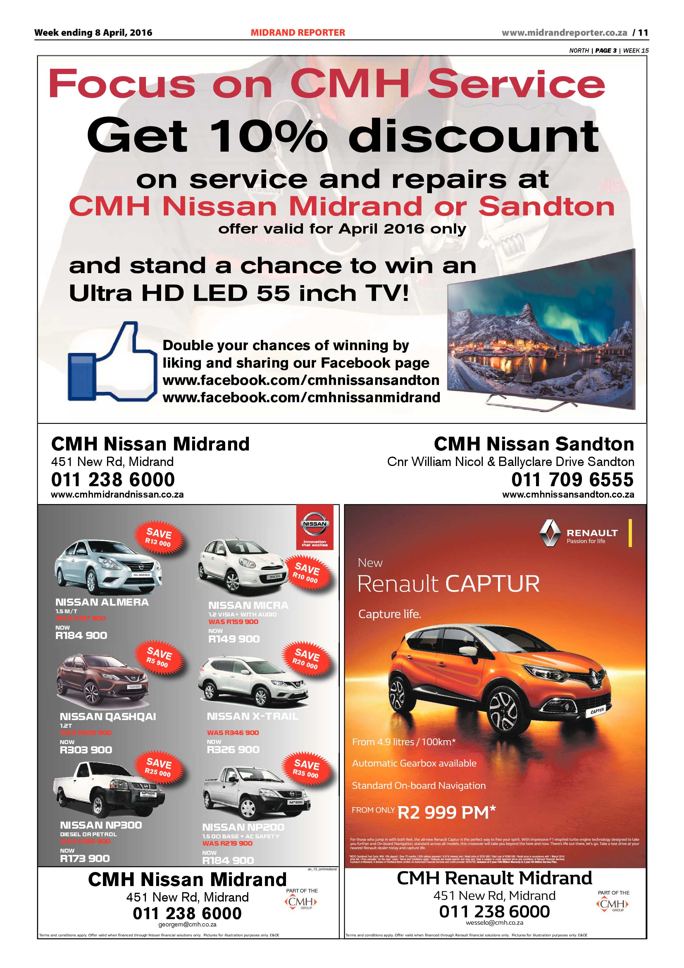 Midrand Reporter 08 April 2016 page 11