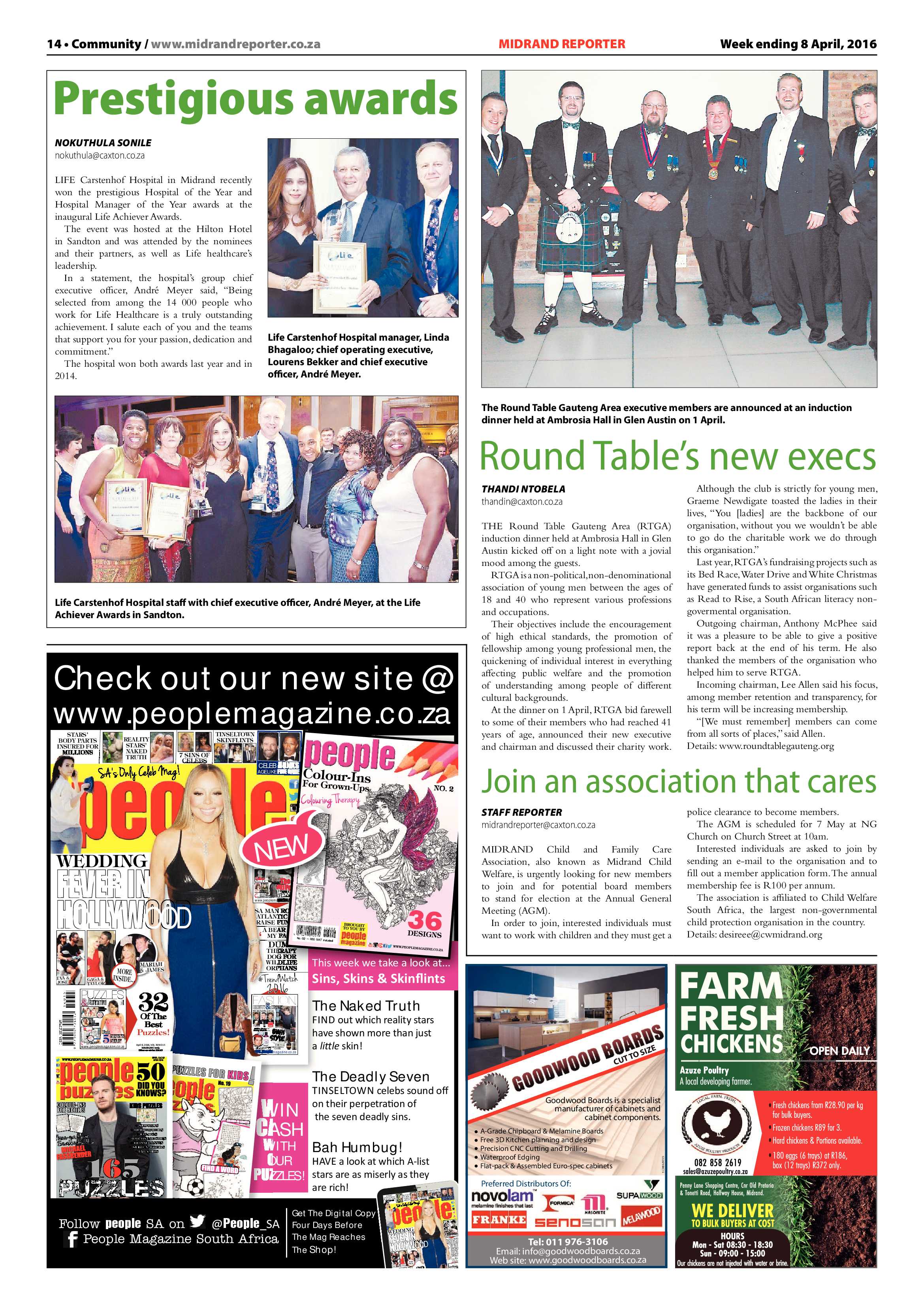 Midrand Reporter 08 April 2016 page 14