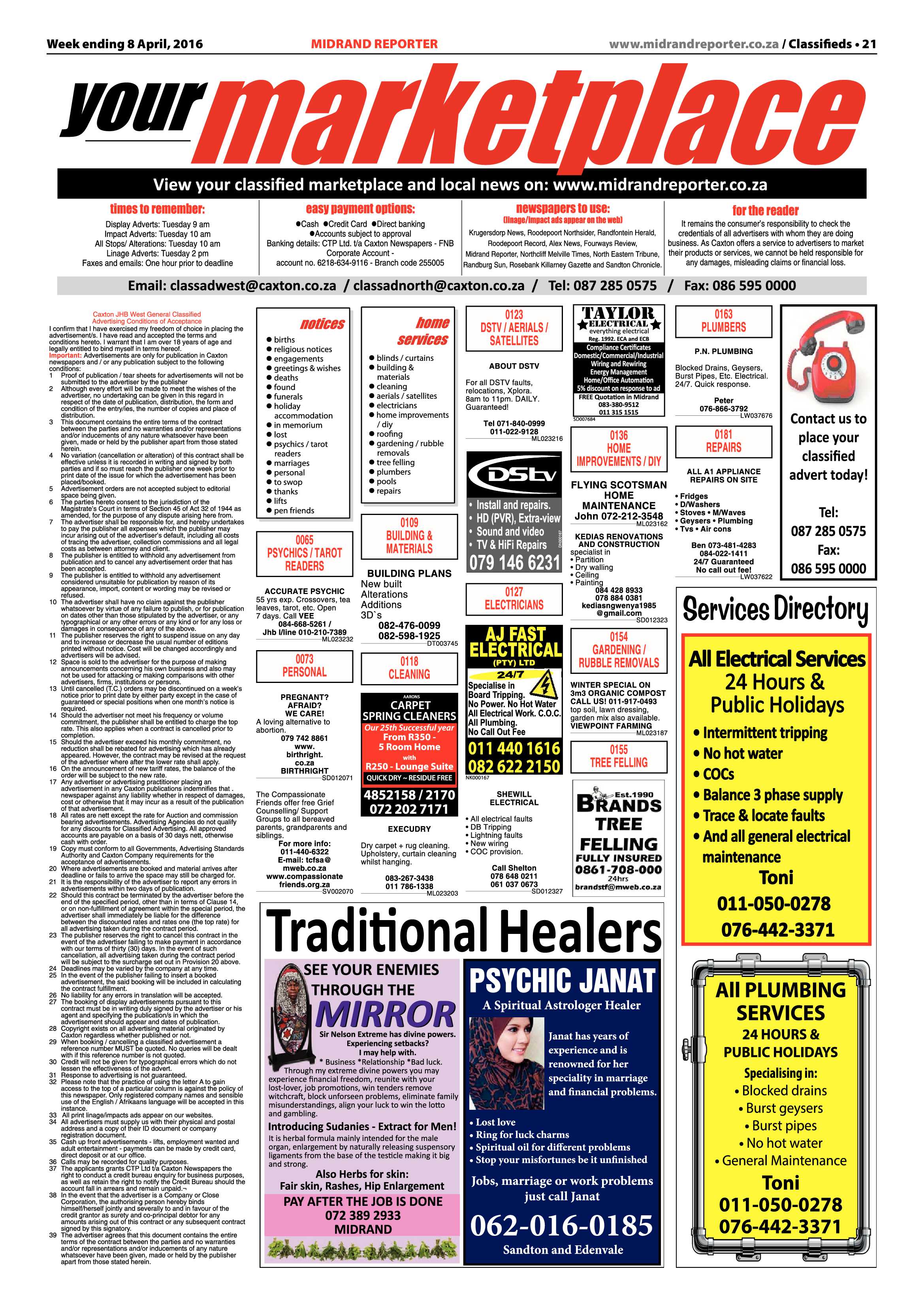 Midrand Reporter 08 April 2016 page 21