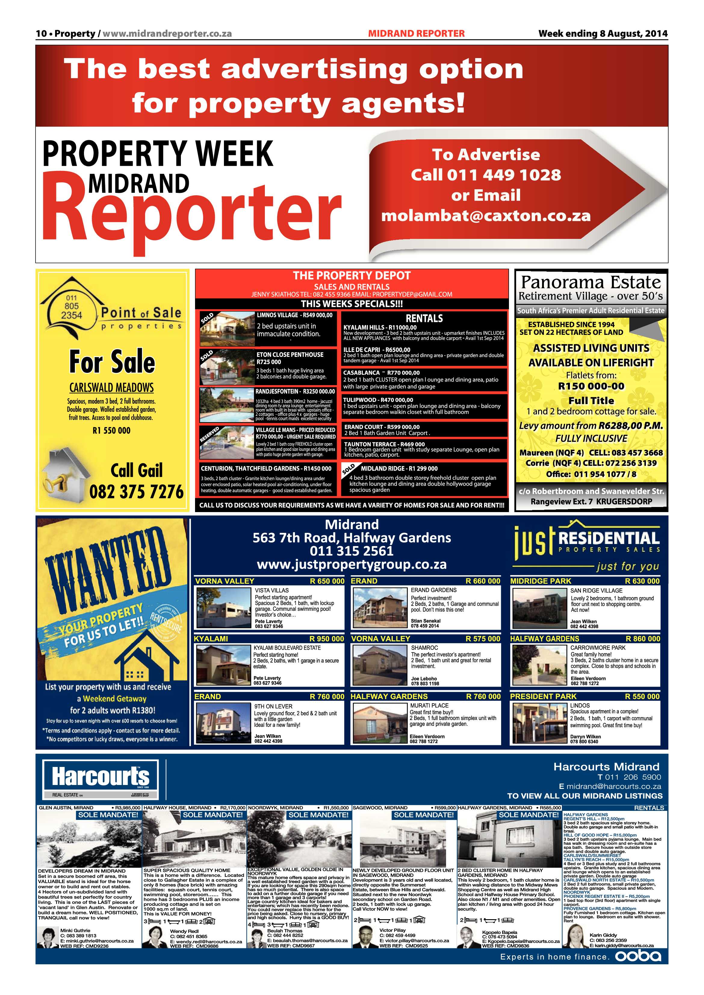Midrand Reporter 08 August 2014 page 10