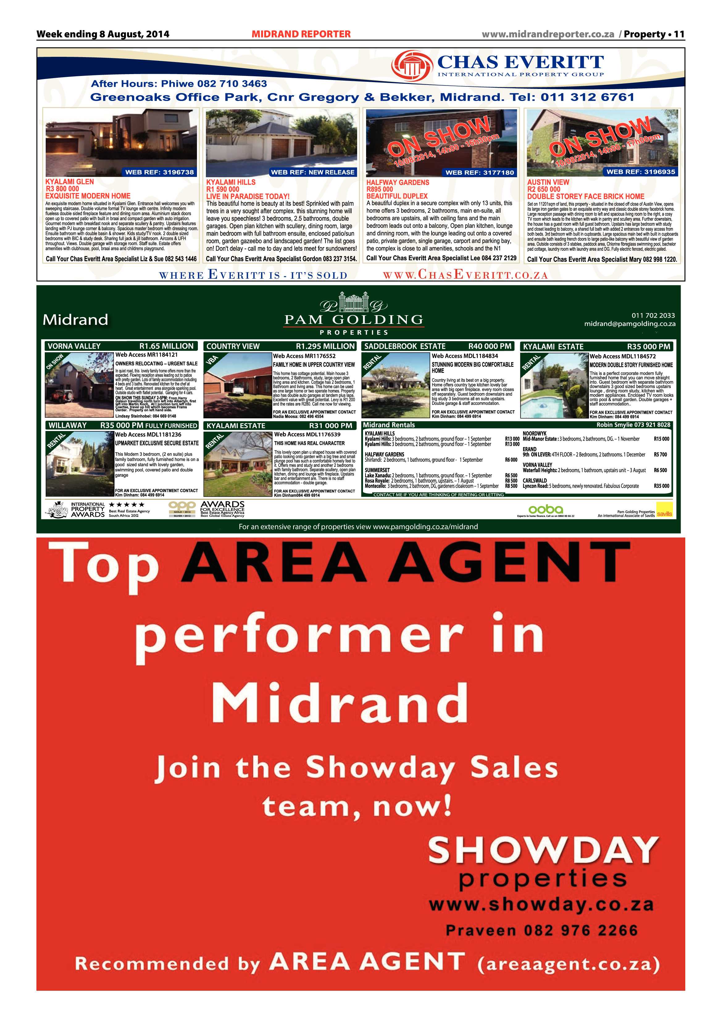 Midrand Reporter 08 August 2014 page 11
