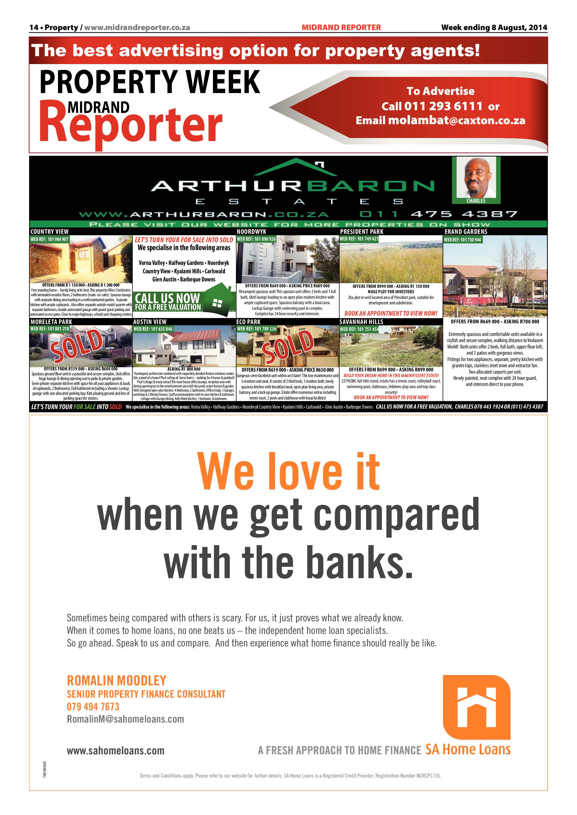 Midrand Reporter 08 August 2014 page 14