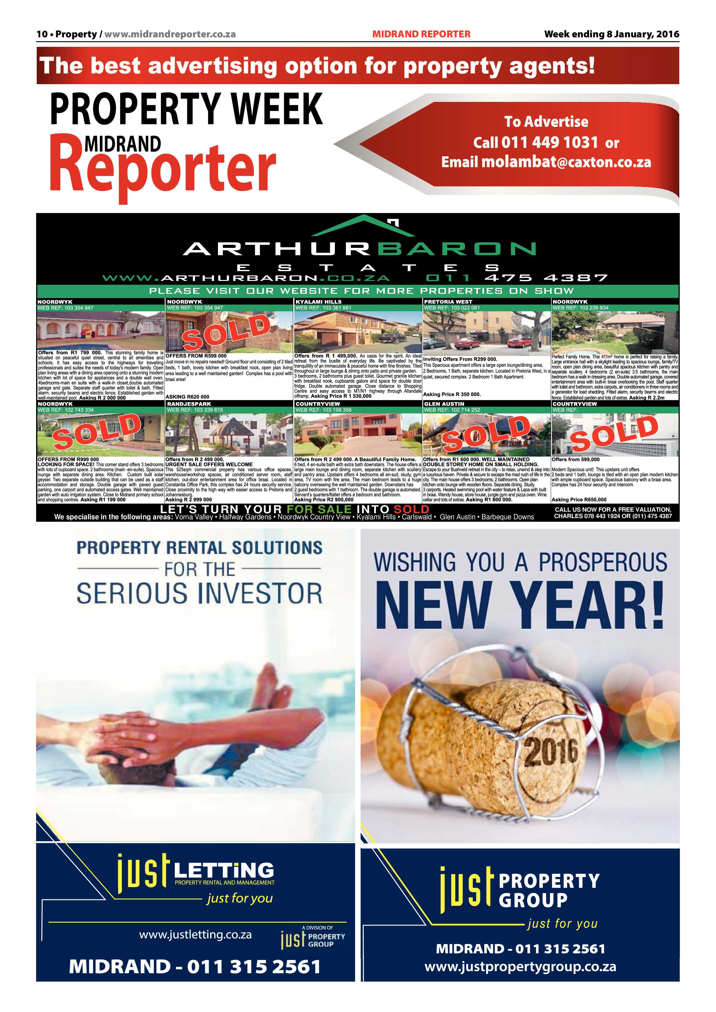 Midrand Reporter 08 January 2015 page 10